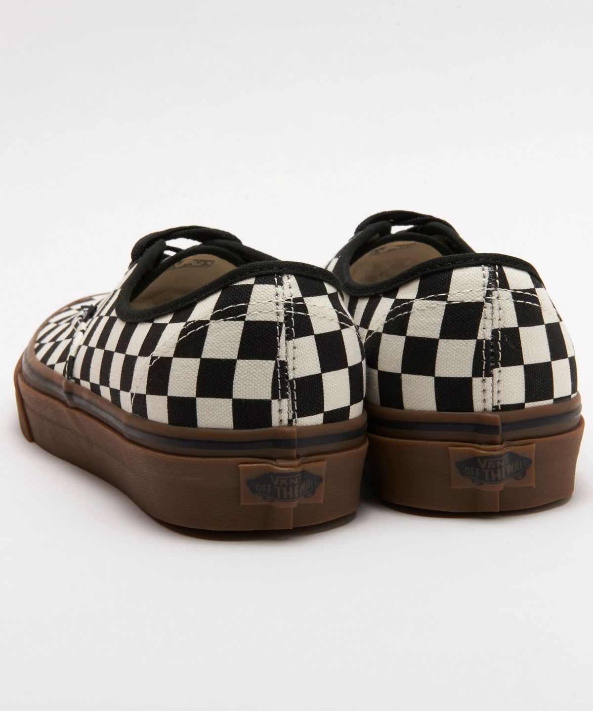 반스(VANS) 어센틱 - (체커보드) 블랙:화이트:껌 / VN0004MKIBB1