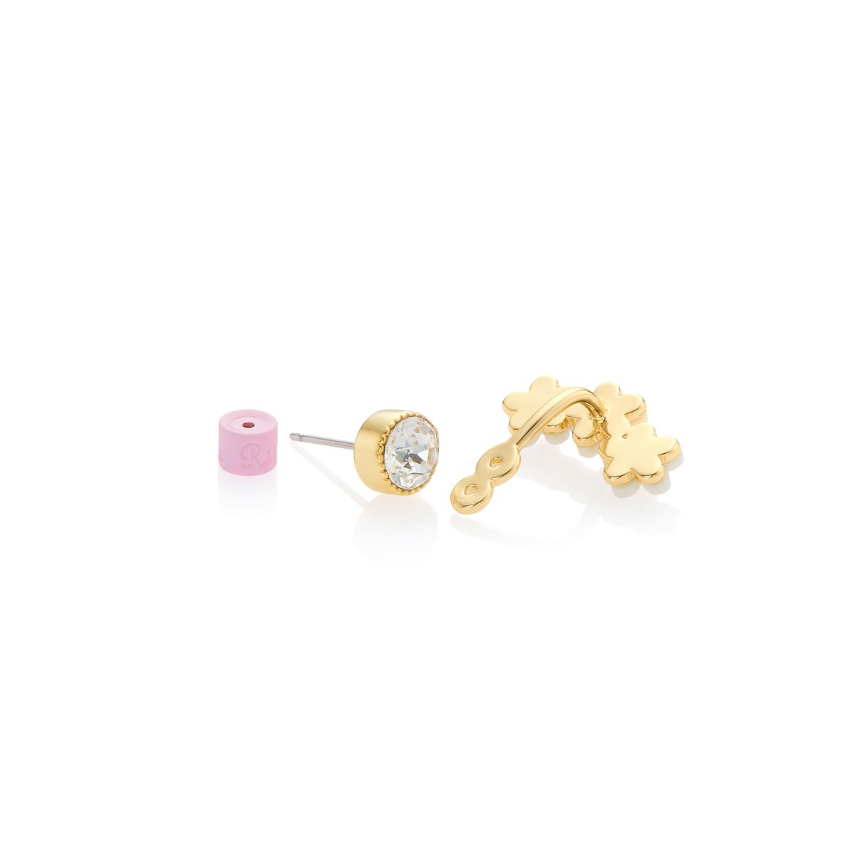 리타모니카(RITA MONICA) White Blossom 2 Way Seed Earrings [Silver Post]