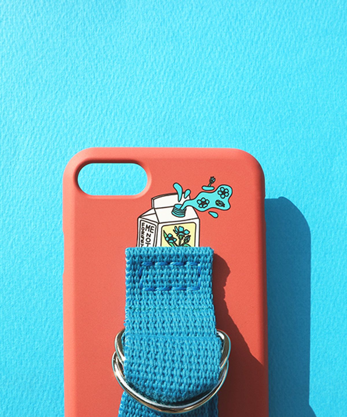세컨드유니크네임(SECOND UNIQUE NAME) SUN CASE CAMELLIA AQUA (ILLUST)