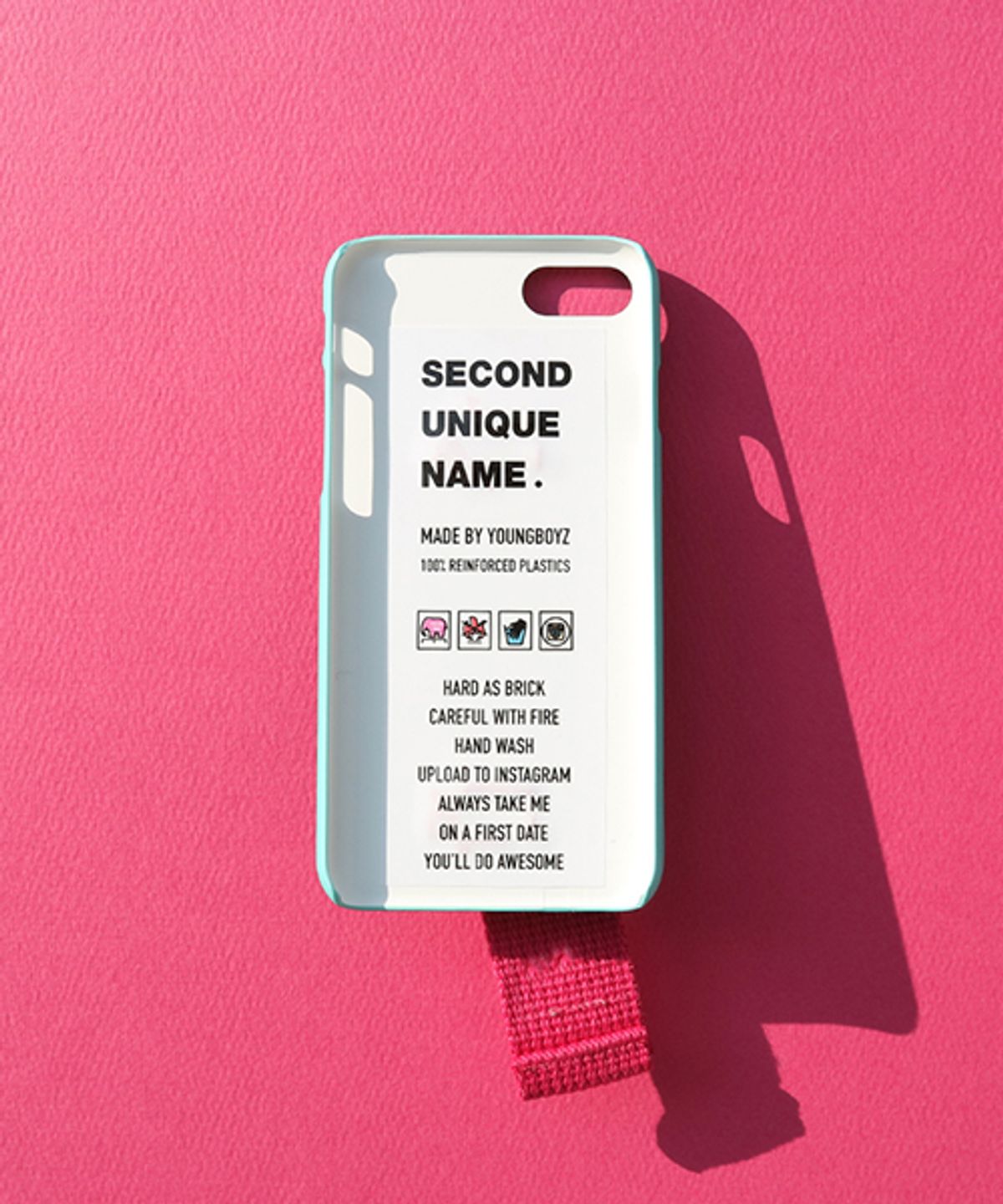 세컨드유니크네임(SECOND UNIQUE NAME) SUN CASE OPAL DEEP PINK (WORD)