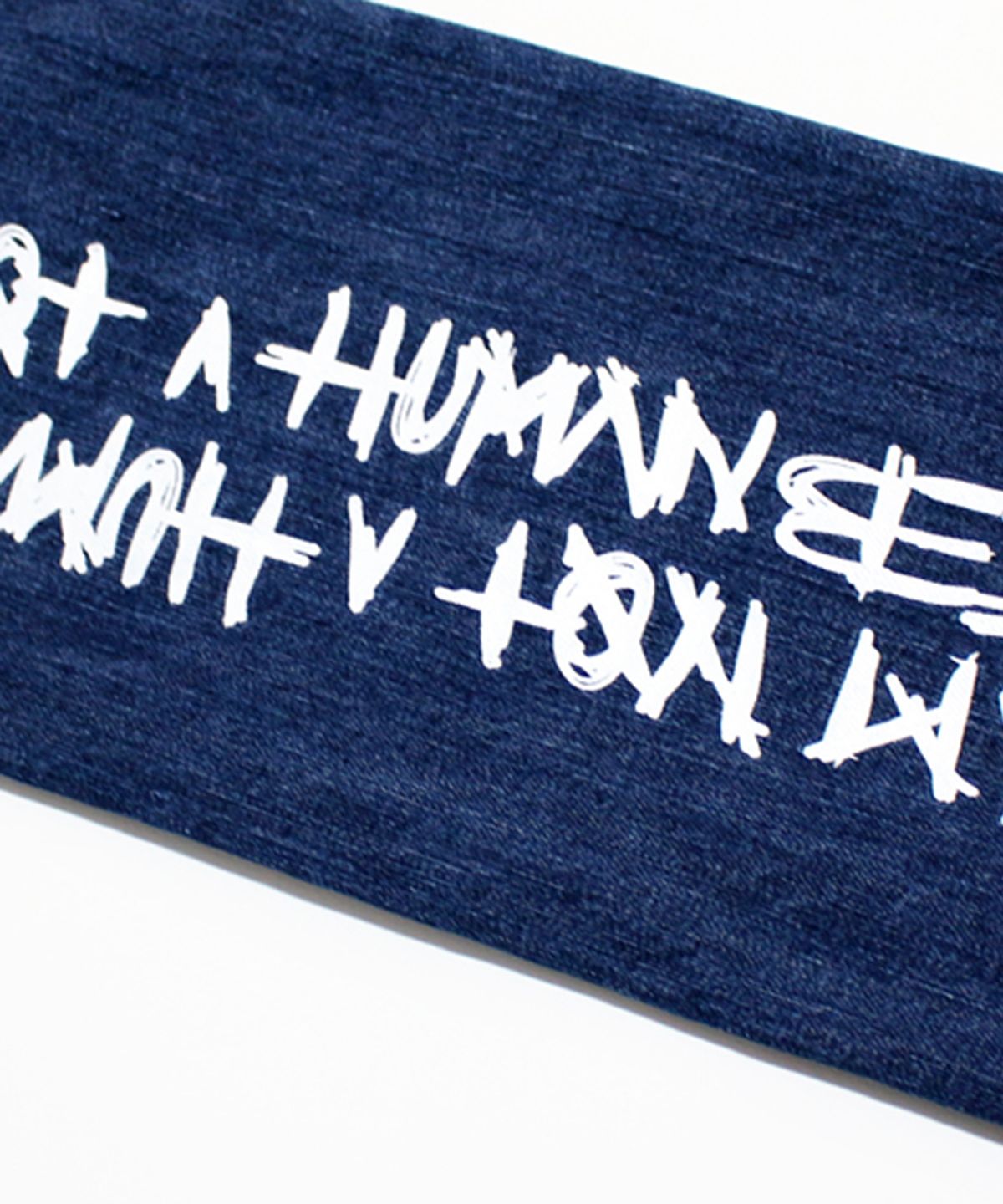 아임낫어휴먼비잉(I AM NOT A HUMAN BEING) HBXPB Basic Logo Denim Jean