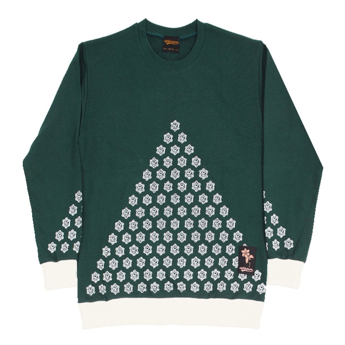 에잇볼륨(EIGHTVOLUME) EV T.Flower Crewneck (Green)