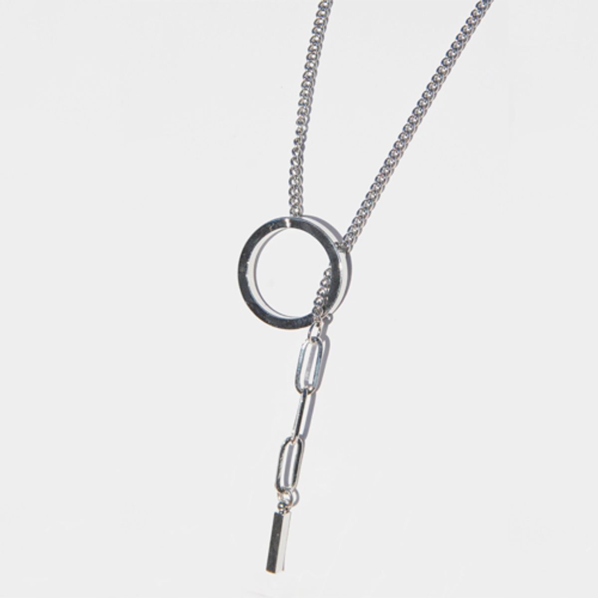 러쉬오프(RUSH OFF) Silver Innocenet Long Chain Necklace 이노센트 롱체인 목걸이