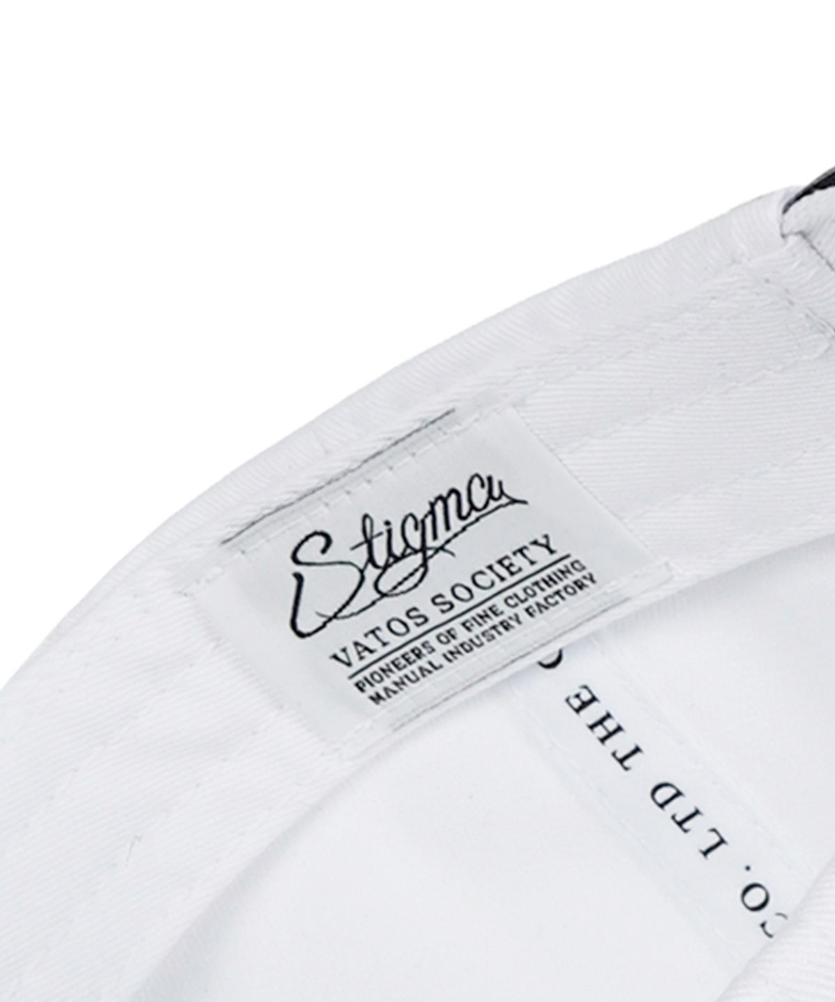스티그마(STIGMA) CALIPH ASH X STIGMA BASEBALL CAP WHITE