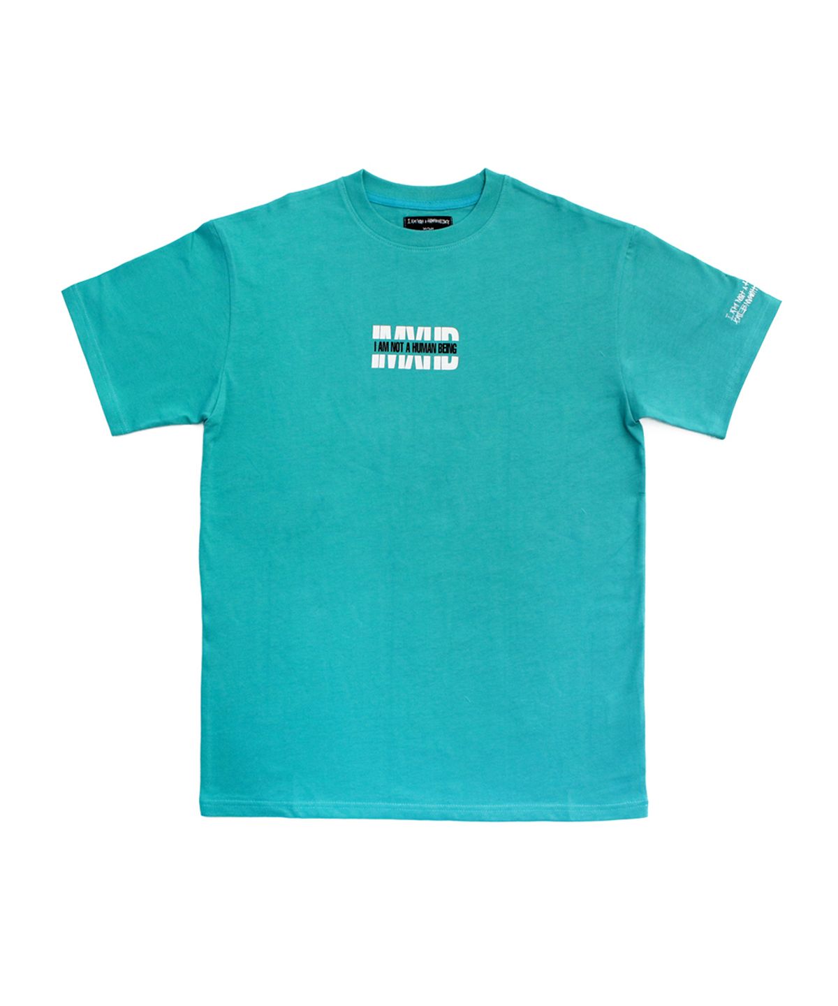 아임낫어휴먼비잉(I AM NOT A HUMAN BEING) IMXHB Logo T-Shirts - Emerald