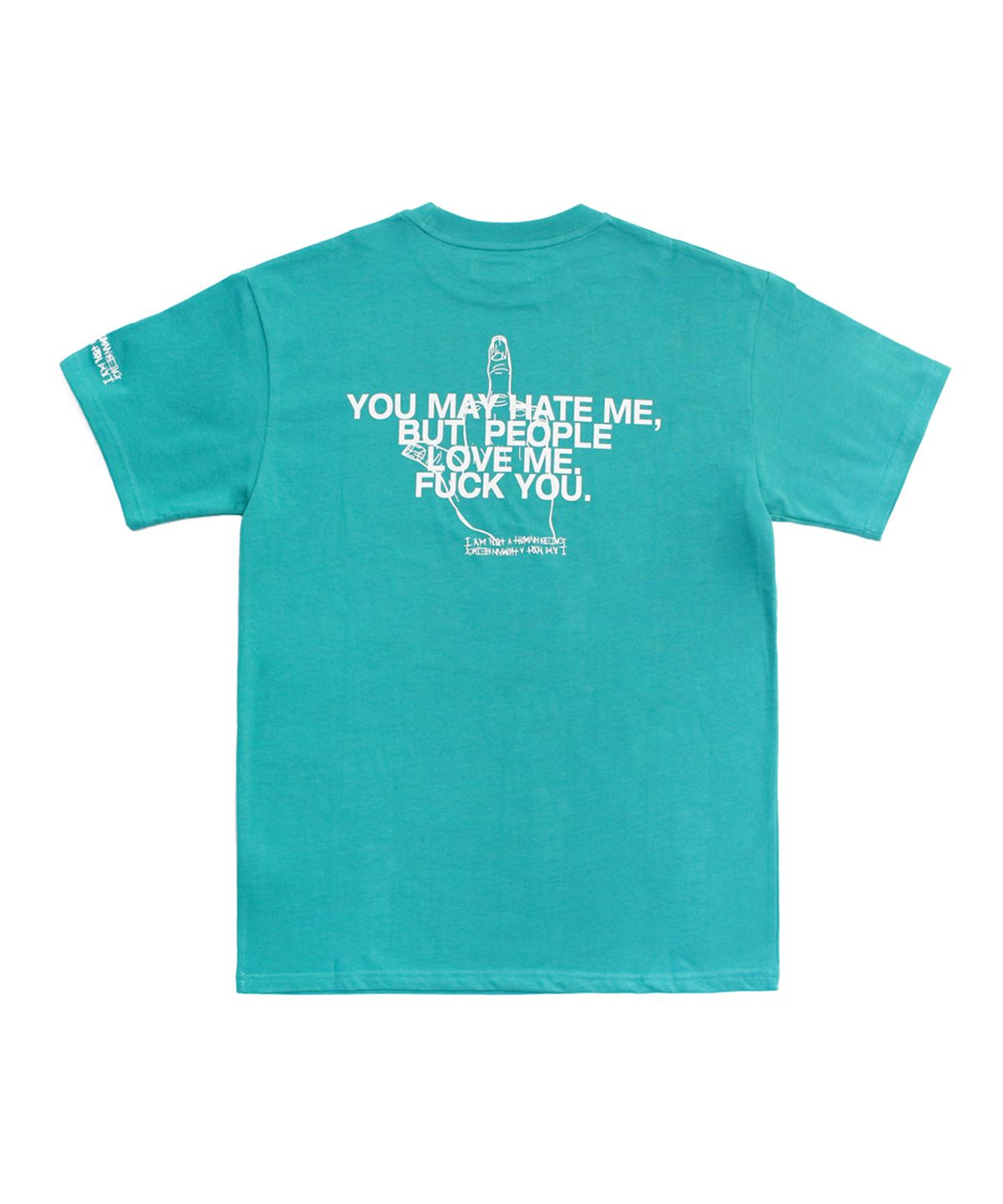 아임낫어휴먼비잉(I AM NOT A HUMAN BEING) IMXHB Logo T-Shirts - Emerald
