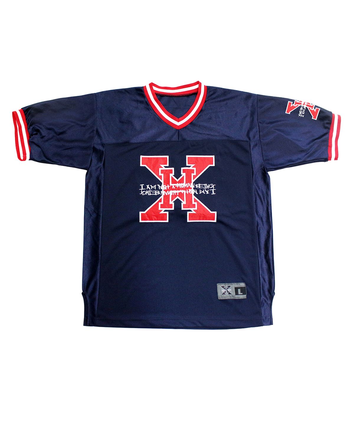 아임낫어휴먼비잉(I AM NOT A HUMAN BEING) XHB Foot Ball Jersey - Navy