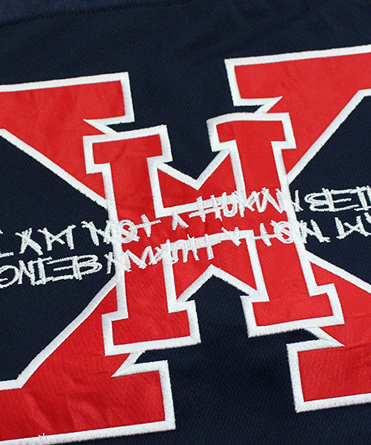아임낫어휴먼비잉(I AM NOT A HUMAN BEING) XHB Foot Ball Jersey - Navy
