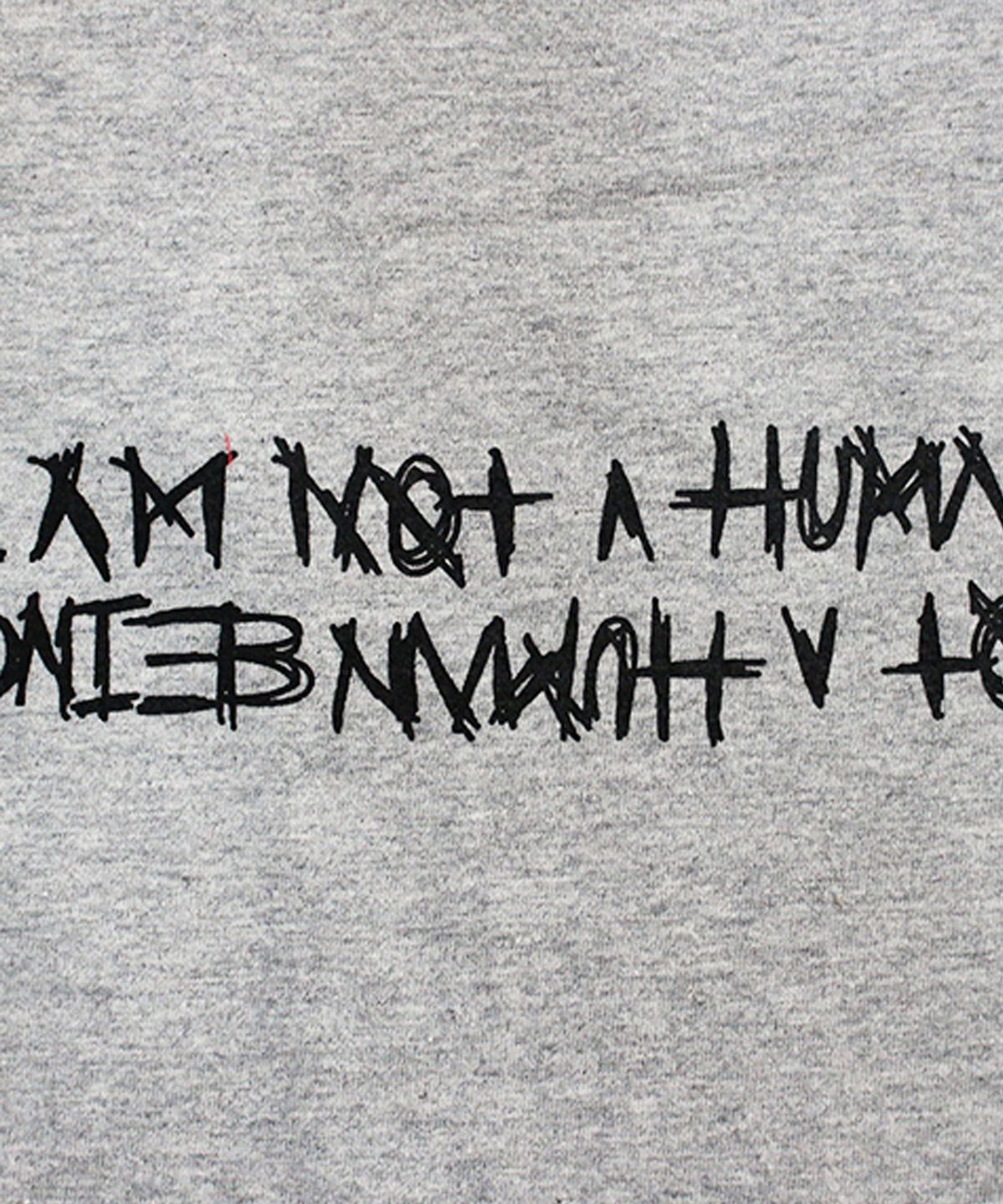 아임낫어휴먼비잉(I AM NOT A HUMAN BEING) Basic Logo Sleeveless - Grey