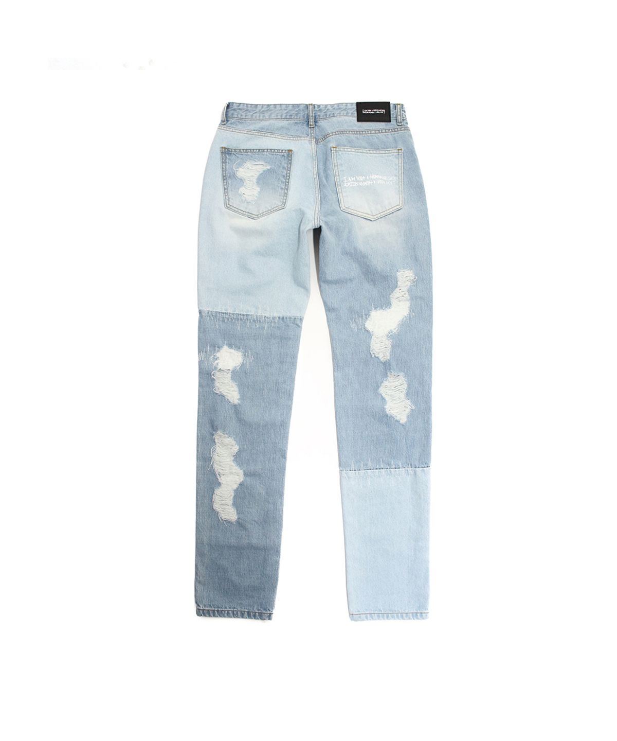 아임낫어휴먼비잉(I AM NOT A HUMAN BEING) Denim By Denimy Destroyed Jean - Sky Blue