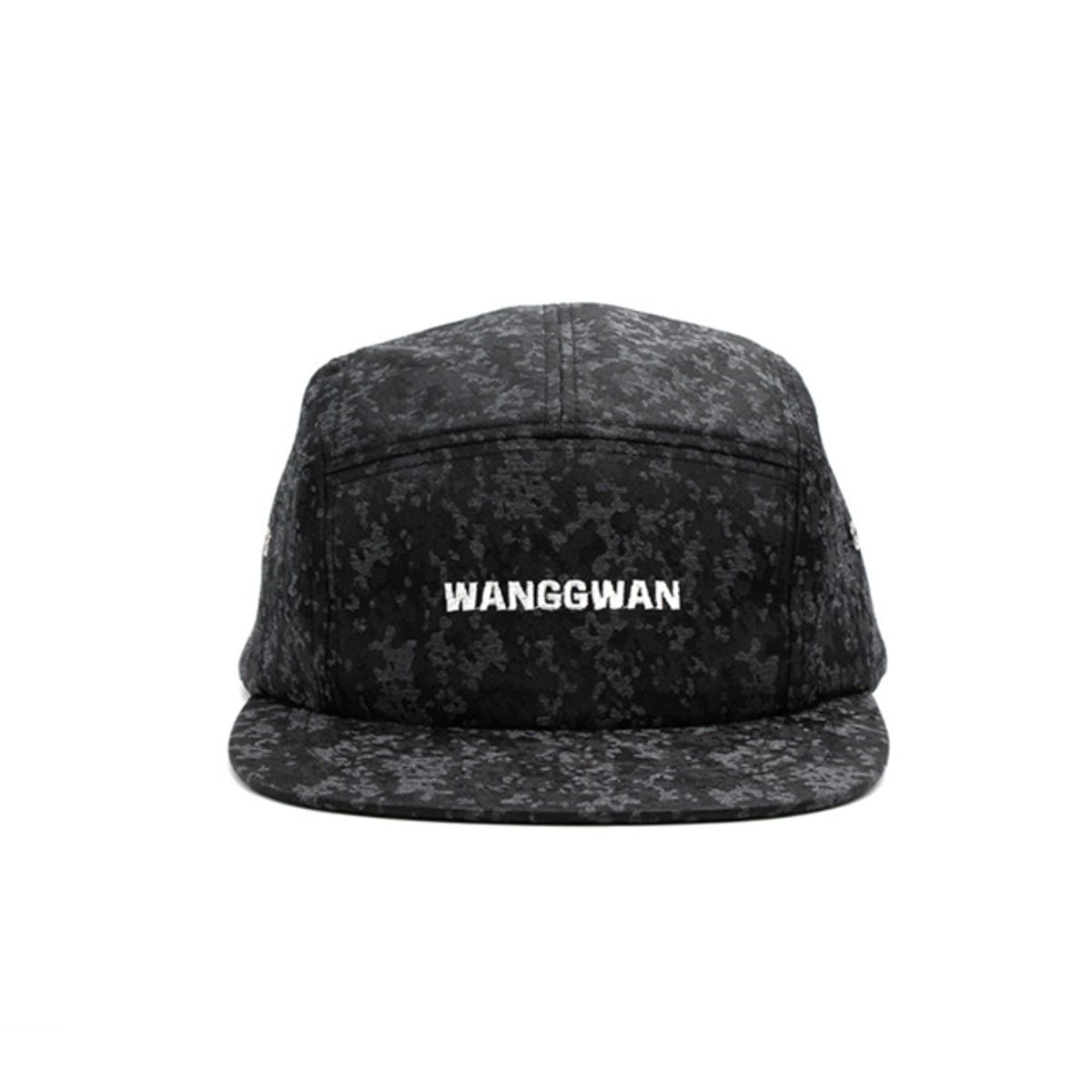 왕관(WANGGWAN) WANGGWAN 카모 검정 캠프캡