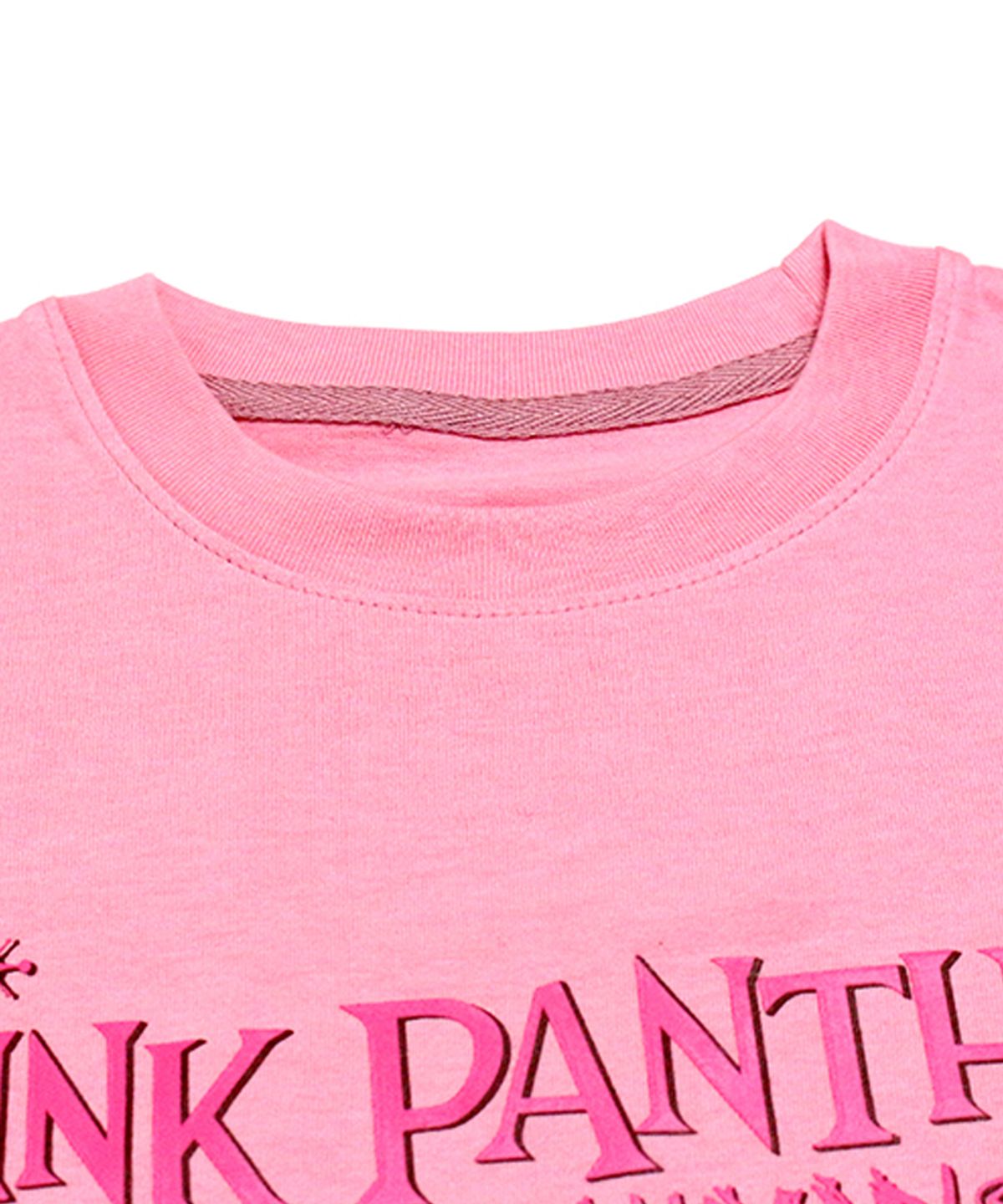 아임낫어휴먼비잉(I AM NOT A HUMAN BEING) HBXPP Pink Panther And White Man T-Shirt - Pink