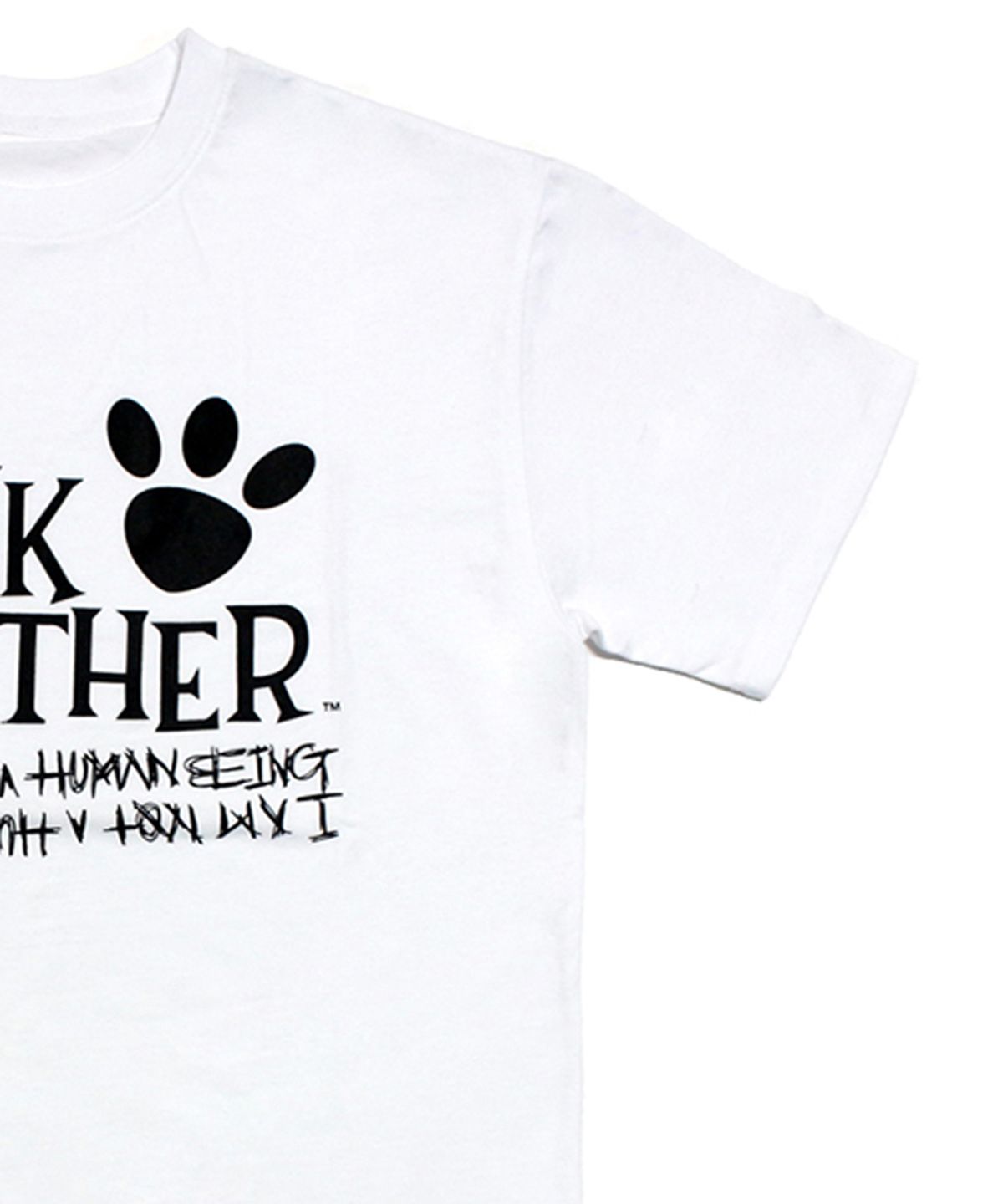 아임낫어휴먼비잉(I AM NOT A HUMAN BEING) HBXPP Mixed Basic Logo 1 T-Shirt - White