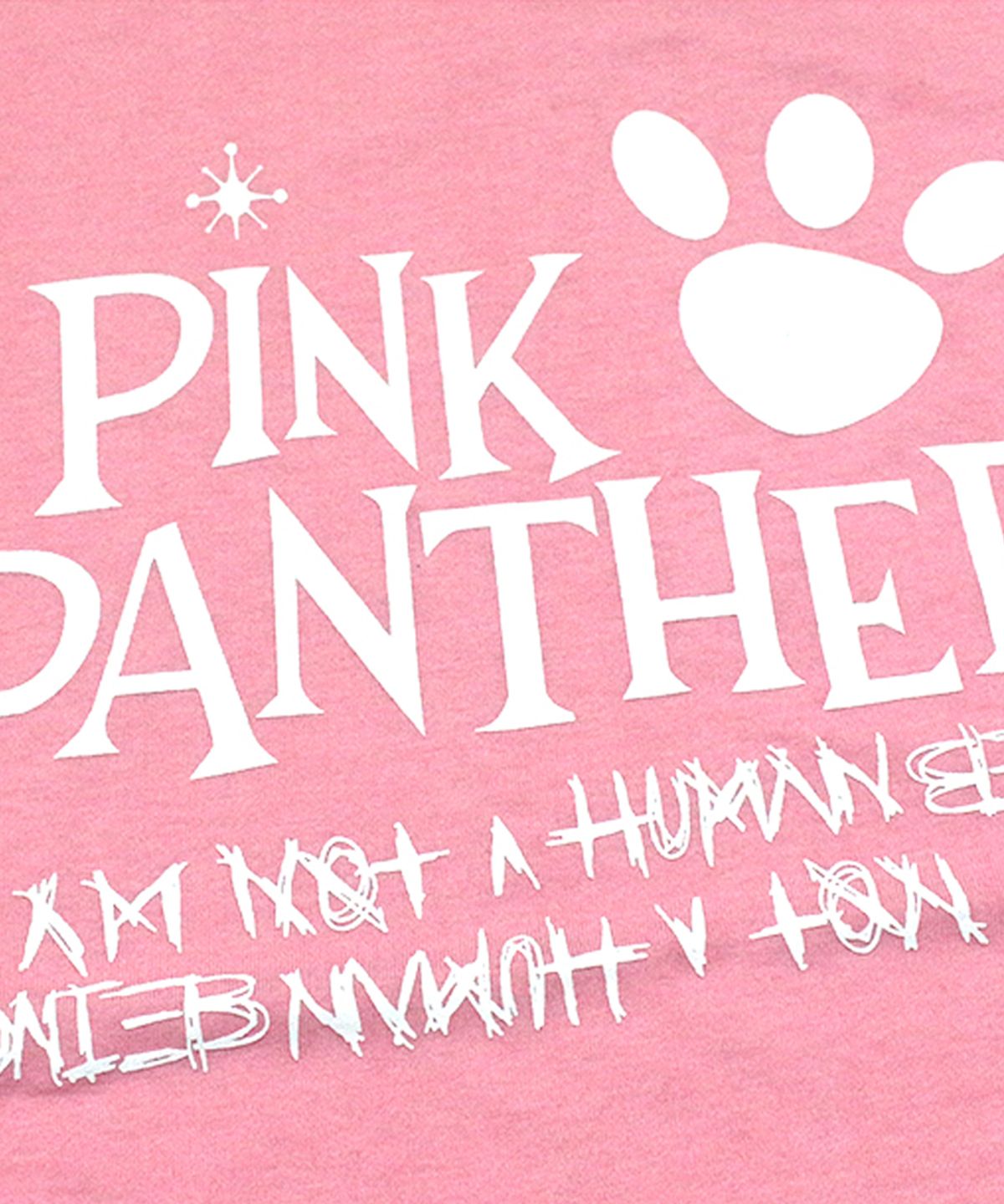 아임낫어휴먼비잉(I AM NOT A HUMAN BEING) HBXPP Mixed Basic Logo 1 T-Shirt - Pink