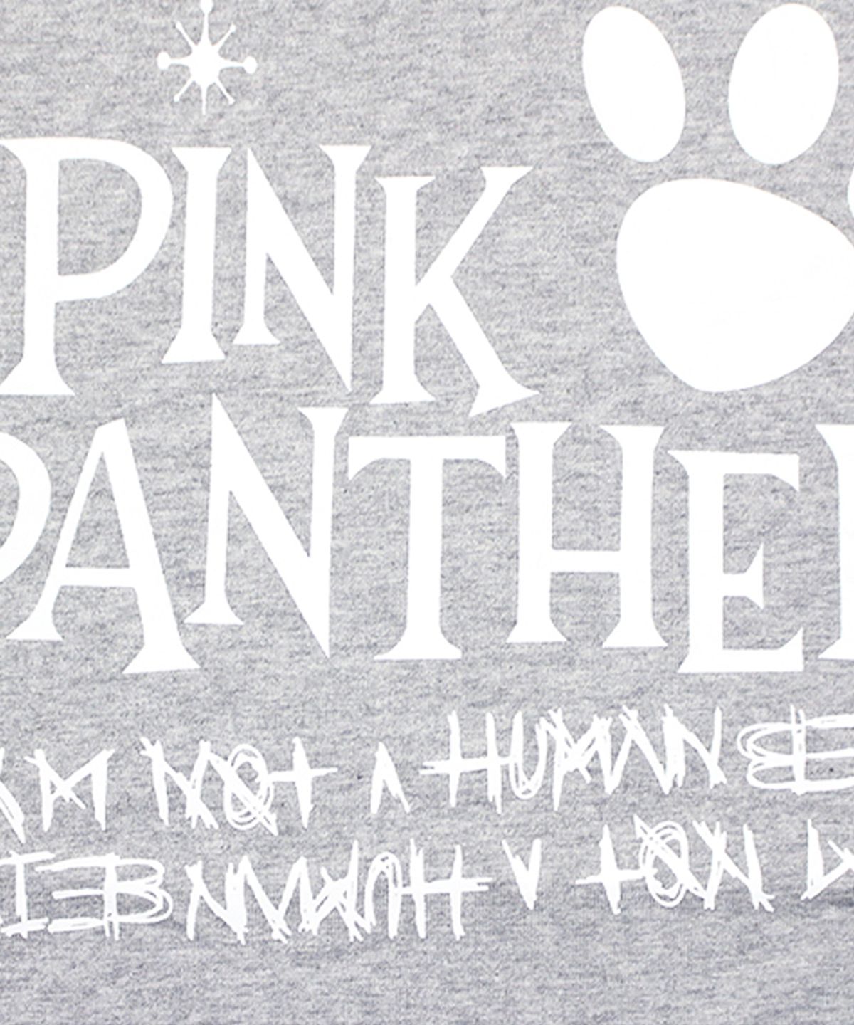 아임낫어휴먼비잉(I AM NOT A HUMAN BEING) HBXPP Mixed Basic Logo 1 T-Shirt - Grey