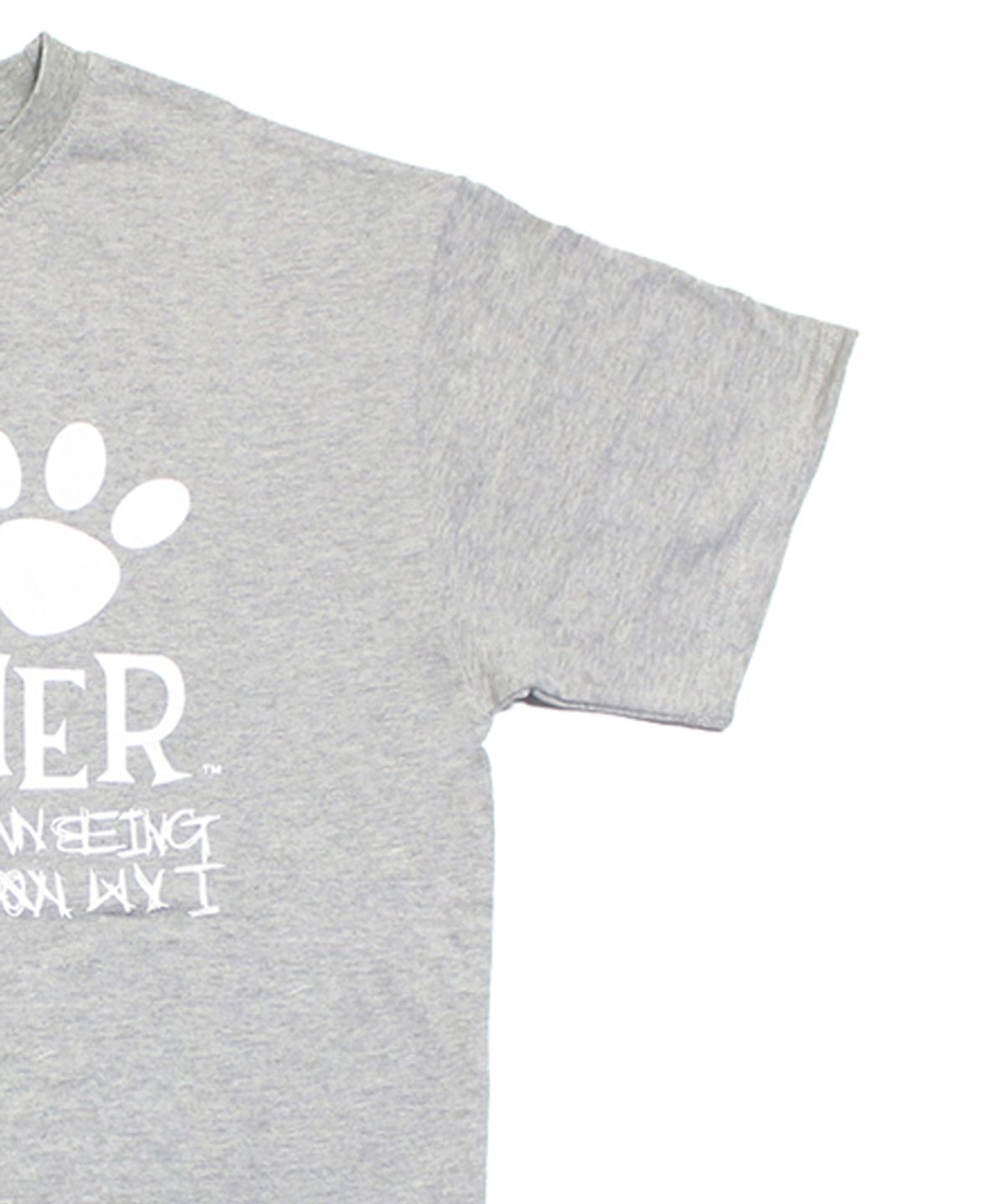 아임낫어휴먼비잉(I AM NOT A HUMAN BEING) HBXPP Mixed Basic Logo 1 T-Shirt - Grey