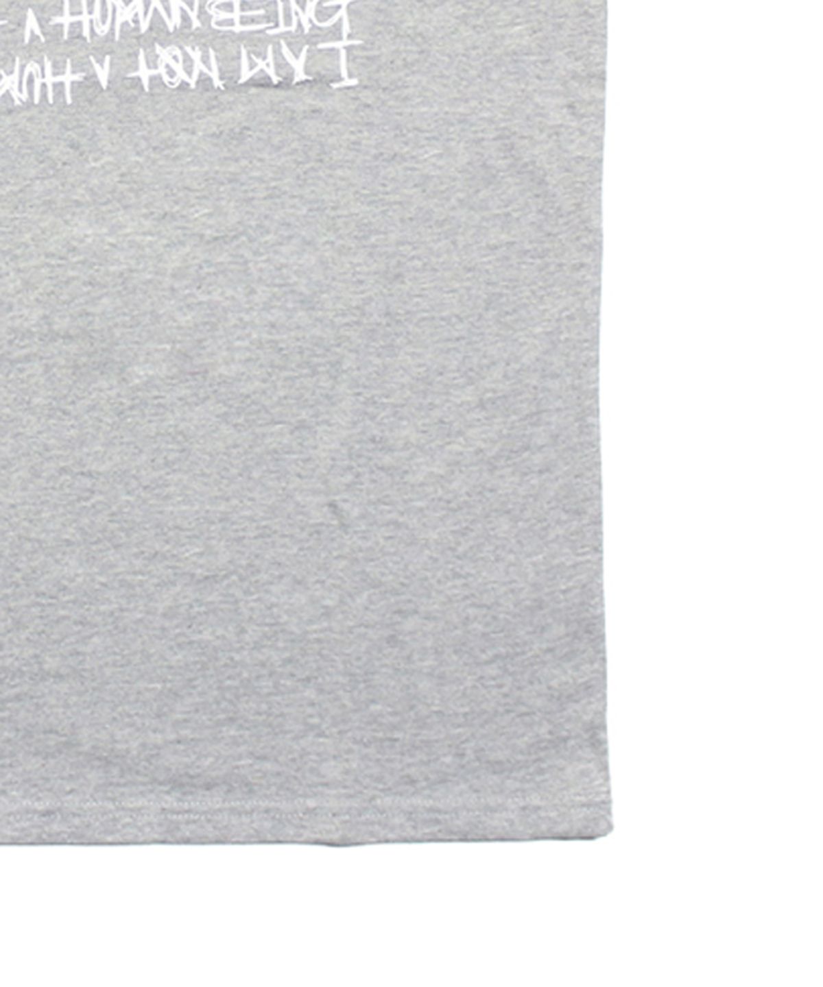 아임낫어휴먼비잉(I AM NOT A HUMAN BEING) HBXPP Mixed Basic Logo 1 T-Shirt - Grey