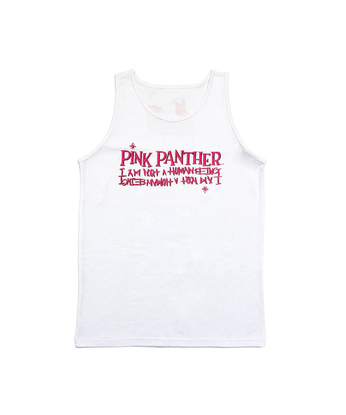 아임낫어휴먼비잉(I AM NOT A HUMAN BEING) HBXPP Mixed Basic Logo 2 Tank Top - White