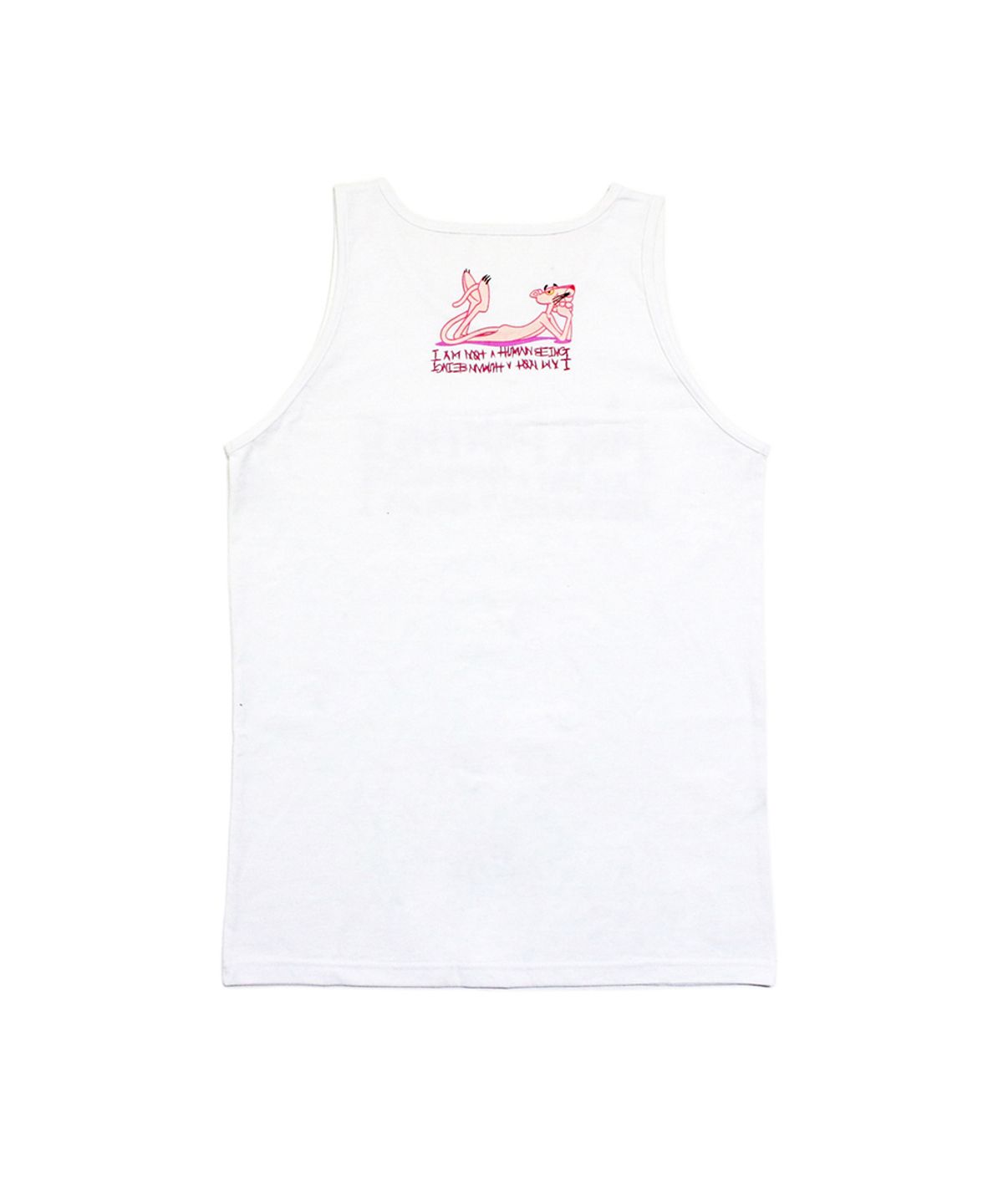 아임낫어휴먼비잉(I AM NOT A HUMAN BEING) HBXPP Mixed Basic Logo 2 Tank Top - White