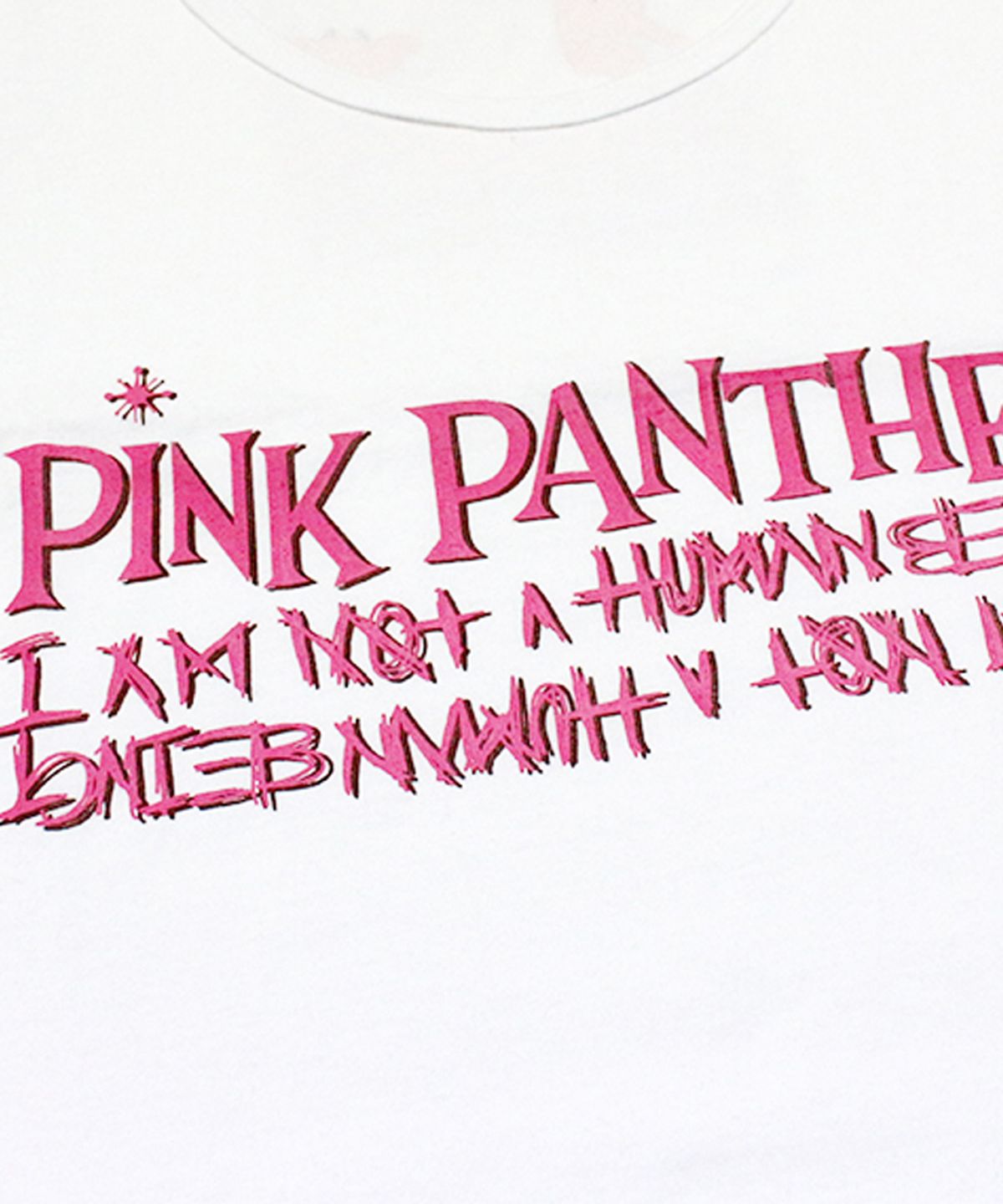아임낫어휴먼비잉(I AM NOT A HUMAN BEING) HBXPP Mixed Basic Logo 2 Tank Top - White