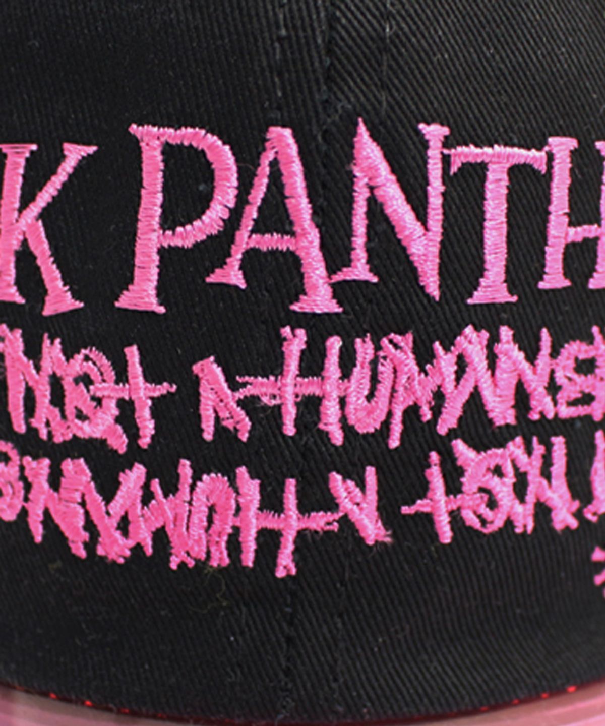 아임낫어휴먼비잉(I AM NOT A HUMAN BEING) HBXPP Mixed Logo Ball Cap 2 - Black