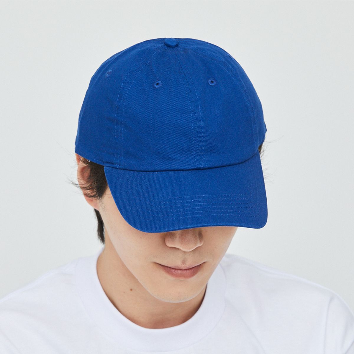 뉴해튼(NEWHATTAN) 워싱 볼캡 (royal blue)
