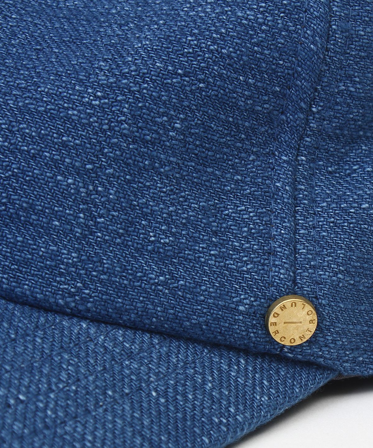 언더컨트롤 스튜디오(UNDERCONTROL STUDIO) 인디고 데님 데일리 캐주얼 남녀공용 야구모자 6PANNEL BALL CAP / JERSEY INDIGO / L DENIM