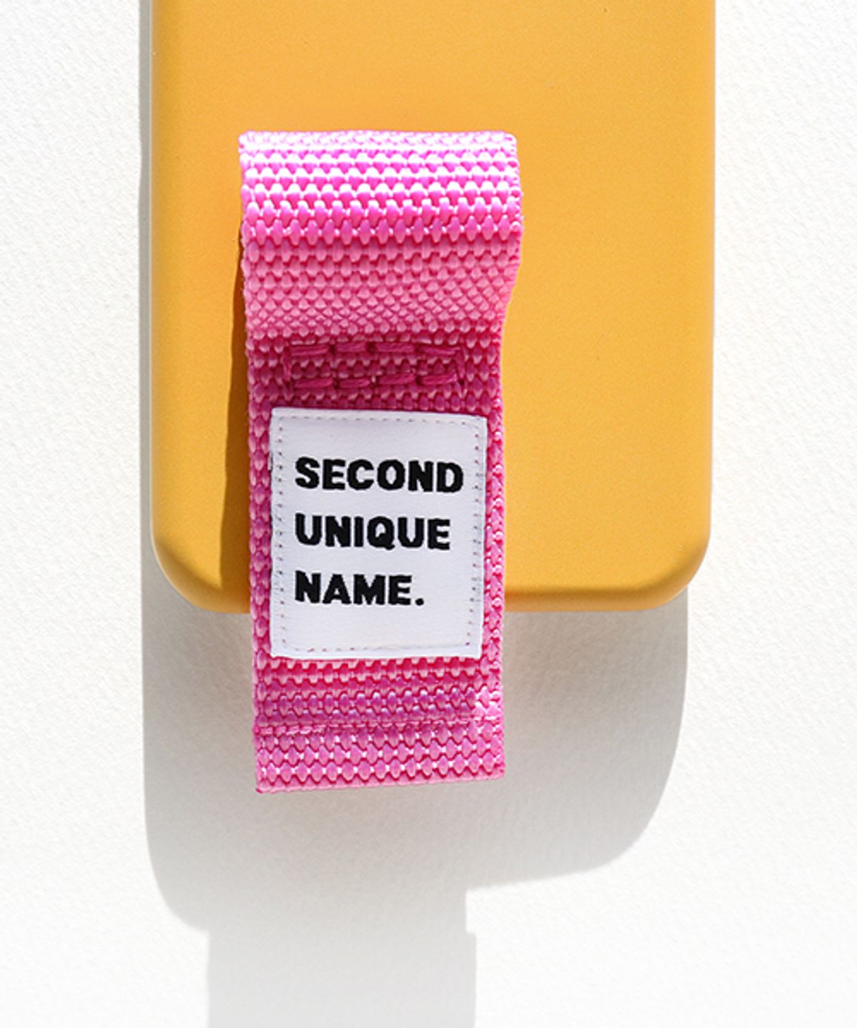 세컨드유니크네임(SECOND UNIQUE NAME) SUN CASE FINGER hood YELLOW (NYLON)