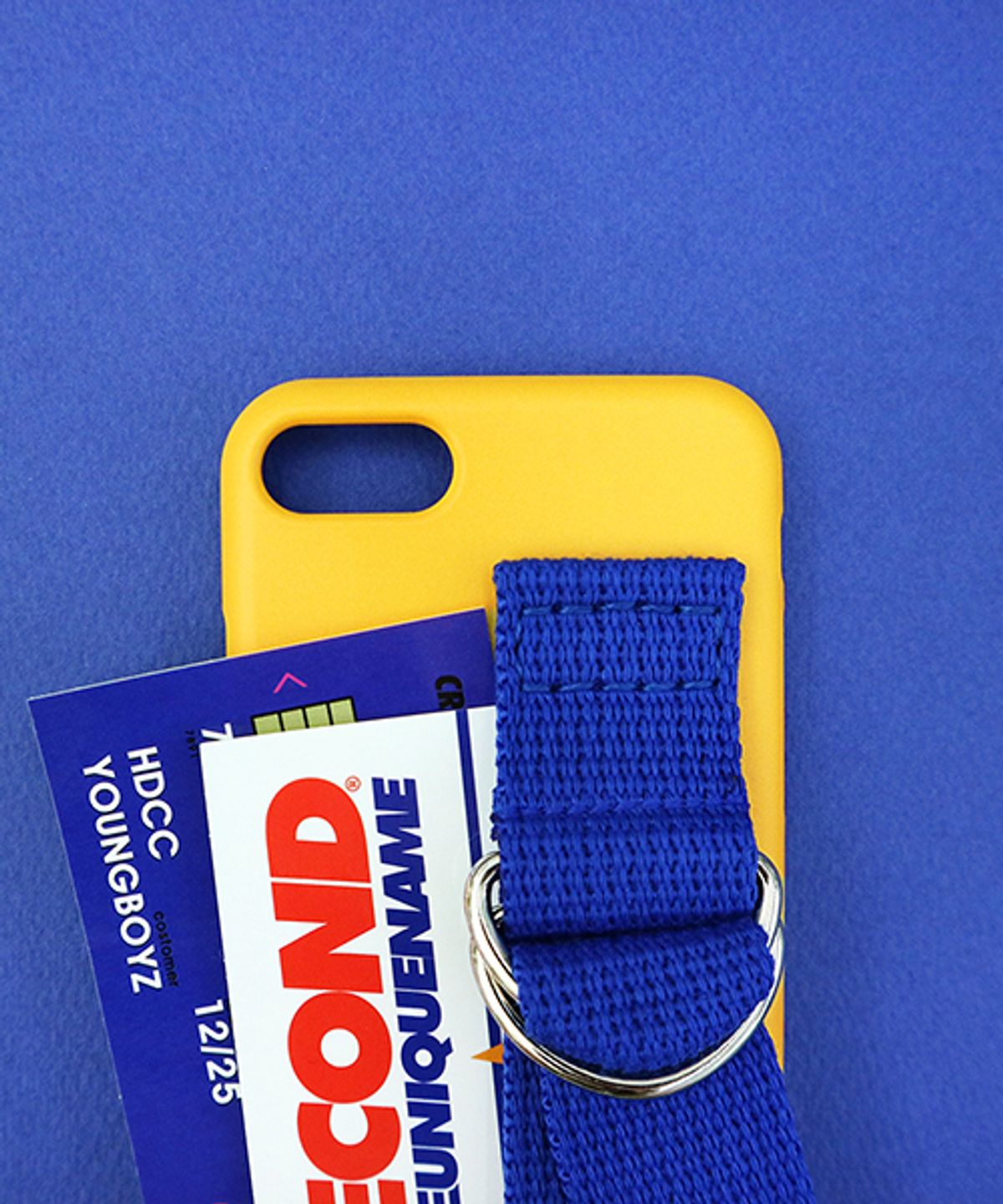세컨드유니크네임(SECOND UNIQUE NAME) SUN CASE YELLOW BLUE (CARD)