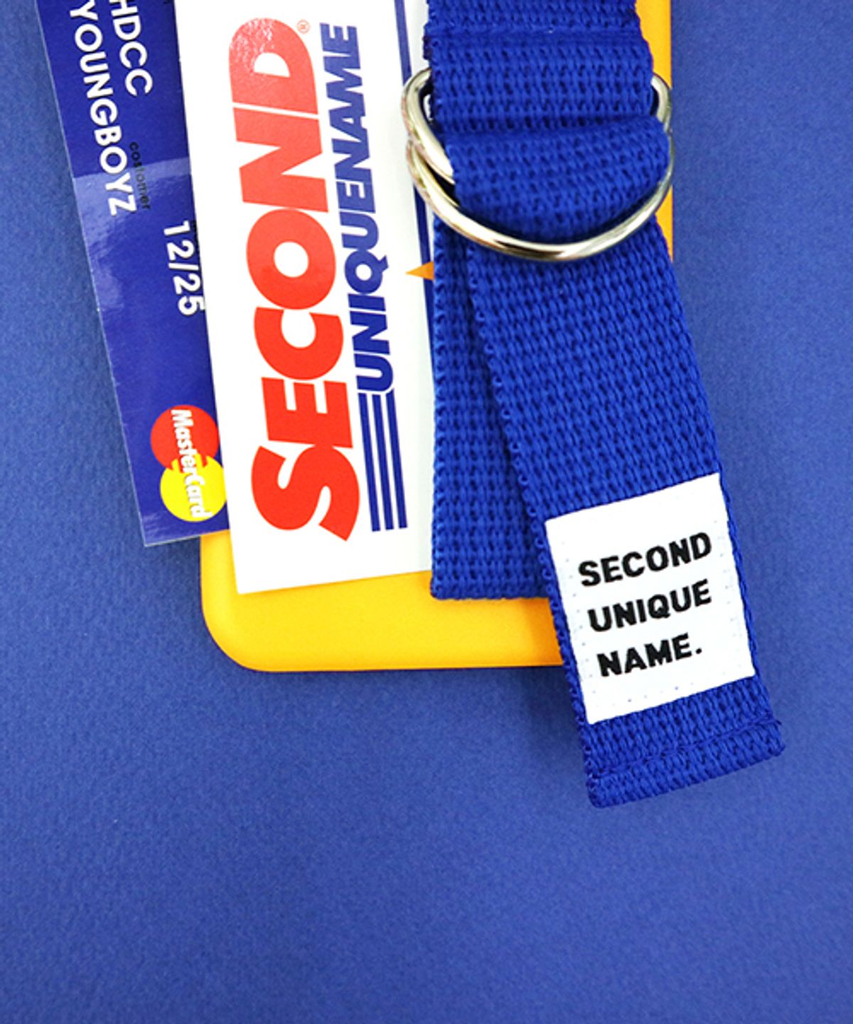 세컨드유니크네임(SECOND UNIQUE NAME) SUN CASE YELLOW BLUE (CARD)