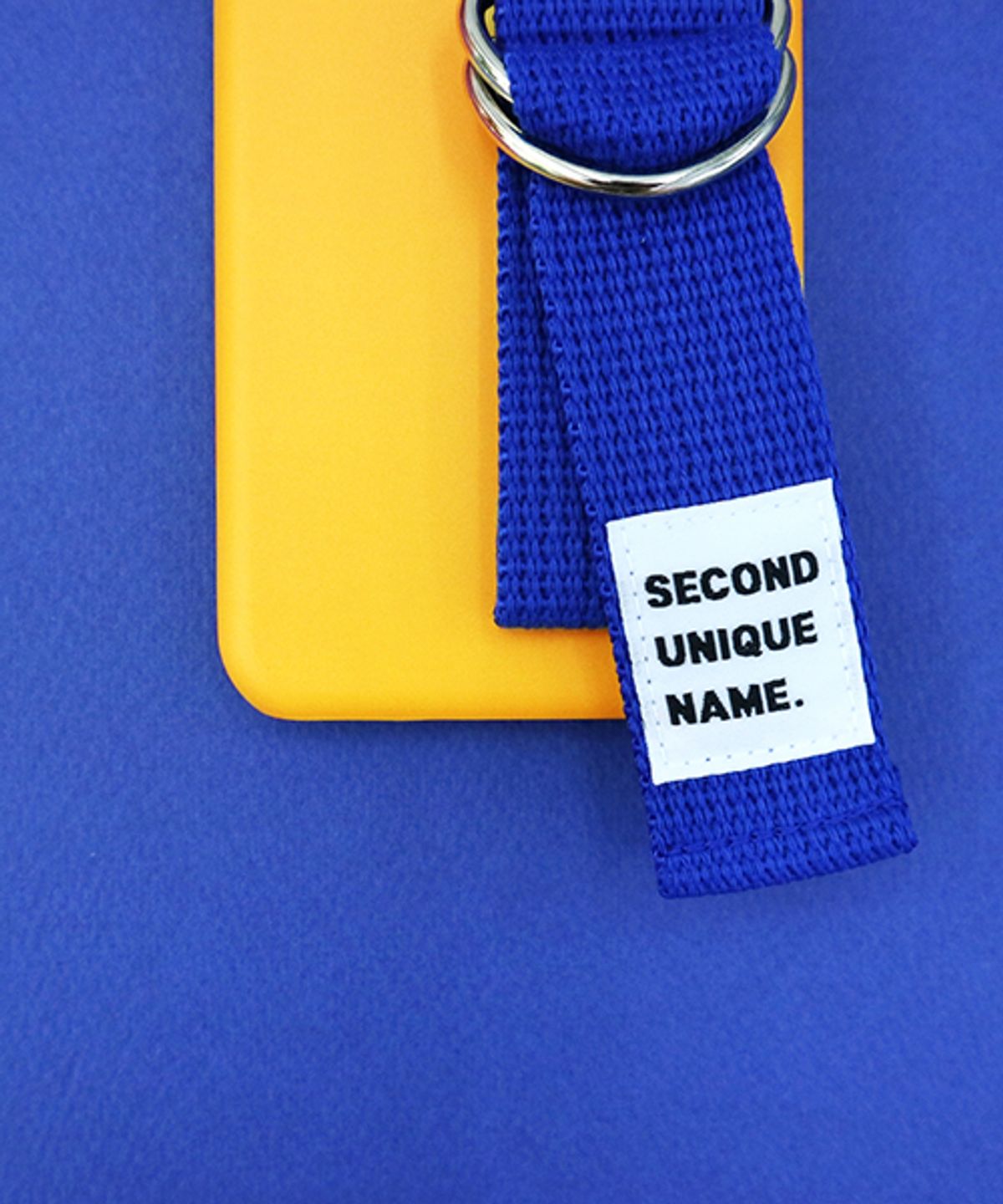세컨드유니크네임(SECOND UNIQUE NAME) SUN CASE YELLOW BLUE (CARD)