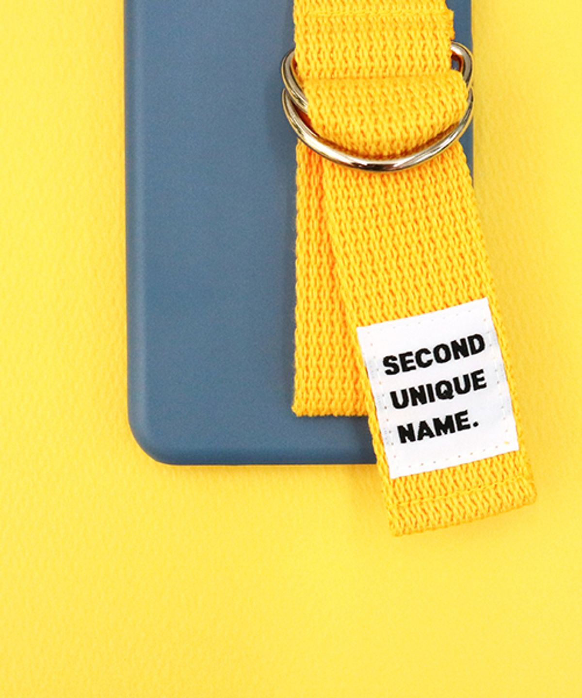 세컨드유니크네임(SECOND UNIQUE NAME) SUN CASE RIVER BLUE YELLOW (CARD)