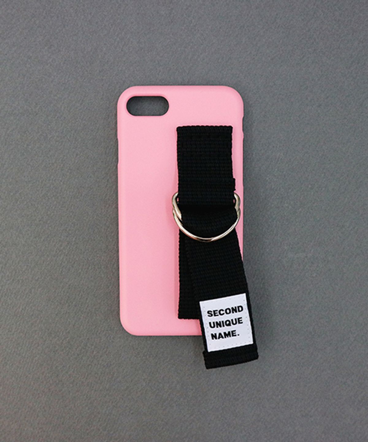 세컨드유니크네임(SECOND UNIQUE NAME) SUN CASE LIGHT PINK BLACK (CARD)