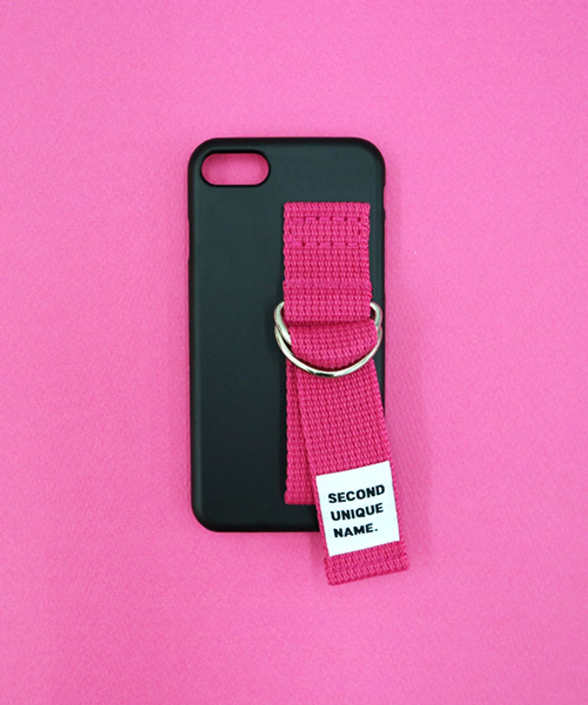 세컨드유니크네임(SECOND UNIQUE NAME) SUN CASE BLACK DEEP PINK (CARD)