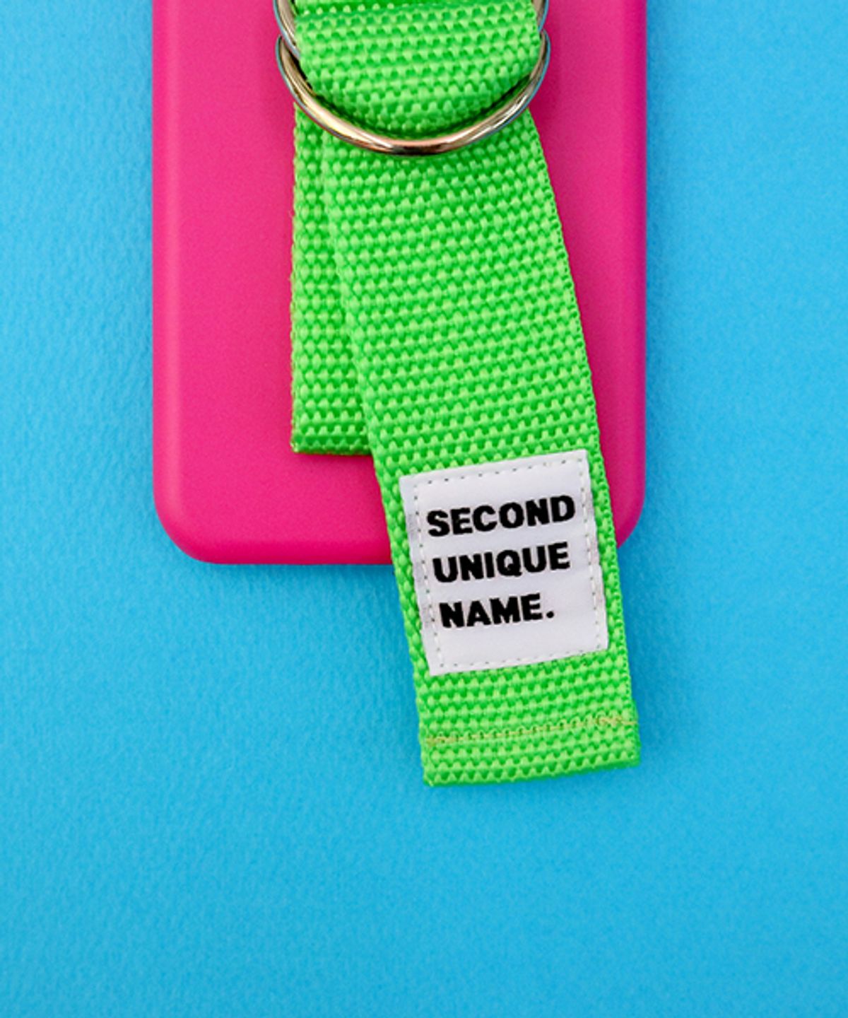 세컨드유니크네임(SECOND UNIQUE NAME) SUN CASE HOTPINK YELLOW GREEN (ILLUST)