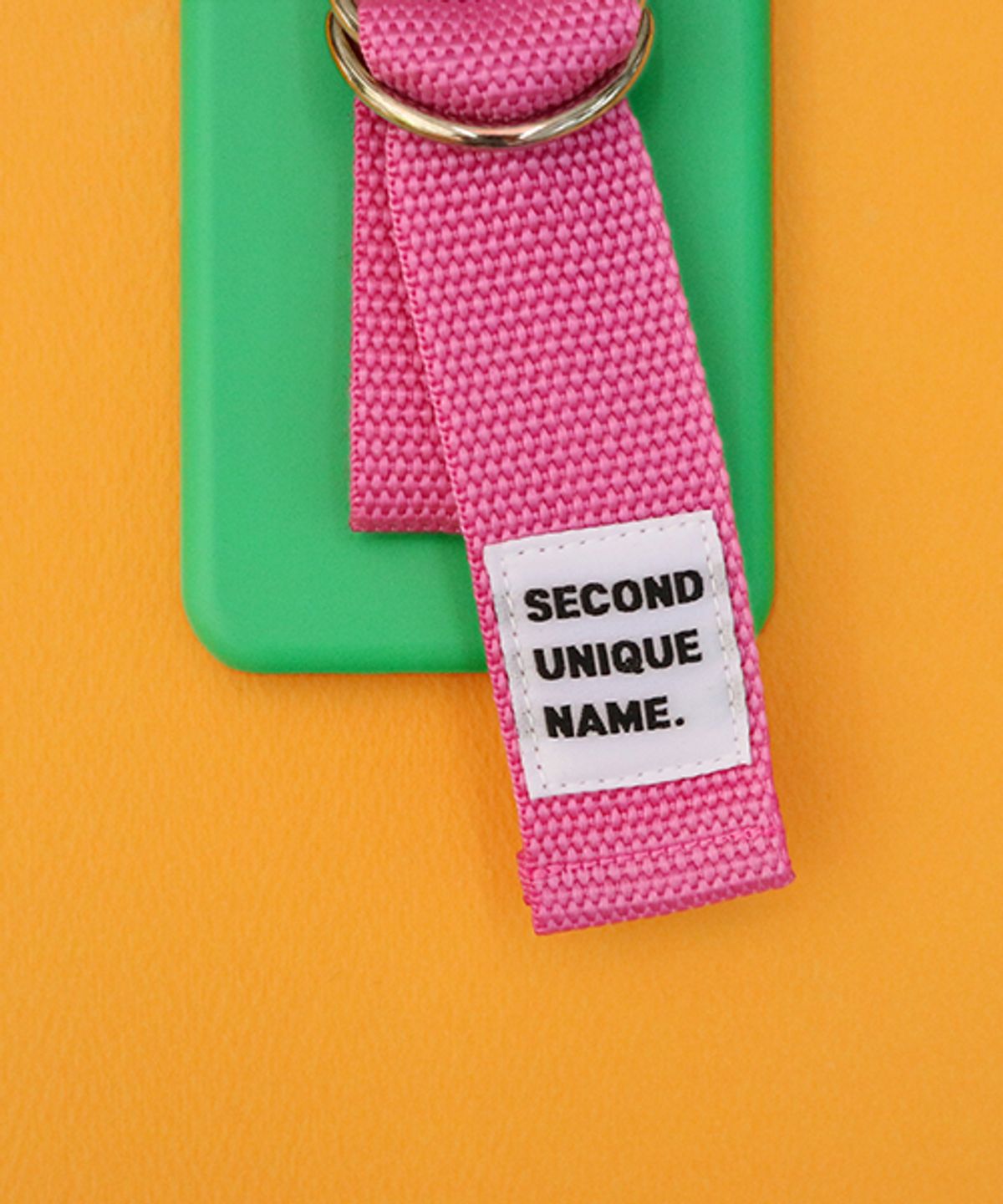 세컨드유니크네임(SECOND UNIQUE NAME) SUN CASE MINTGREEN PINK (WORD)