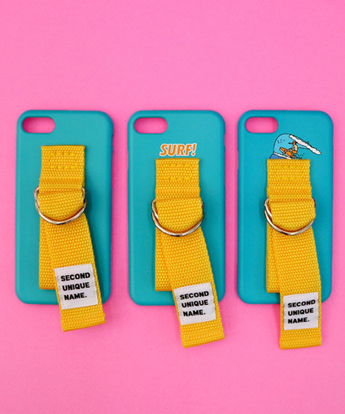 세컨드유니크네임(SECOND UNIQUE NAME) SUN CASE SKYBLUE YELLOW (ILLUST)