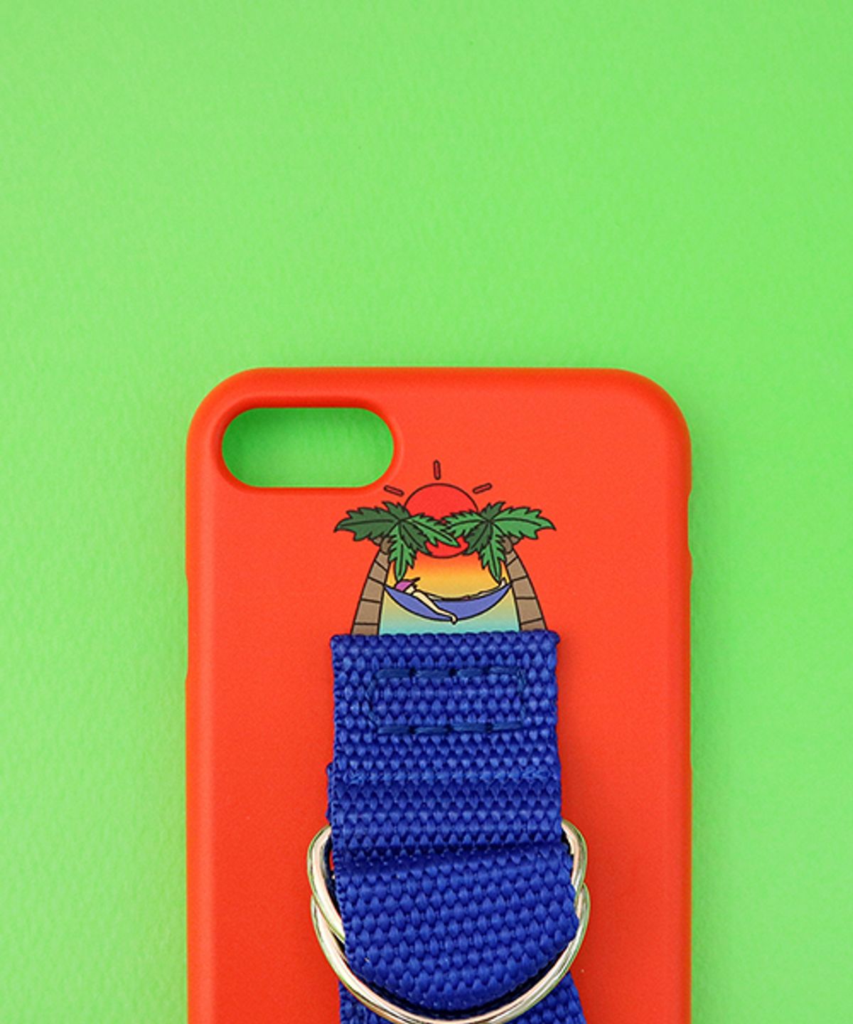세컨드유니크네임(SECOND UNIQUE NAME) SUN CASE SUNORANGE BLUE (ILLUST)