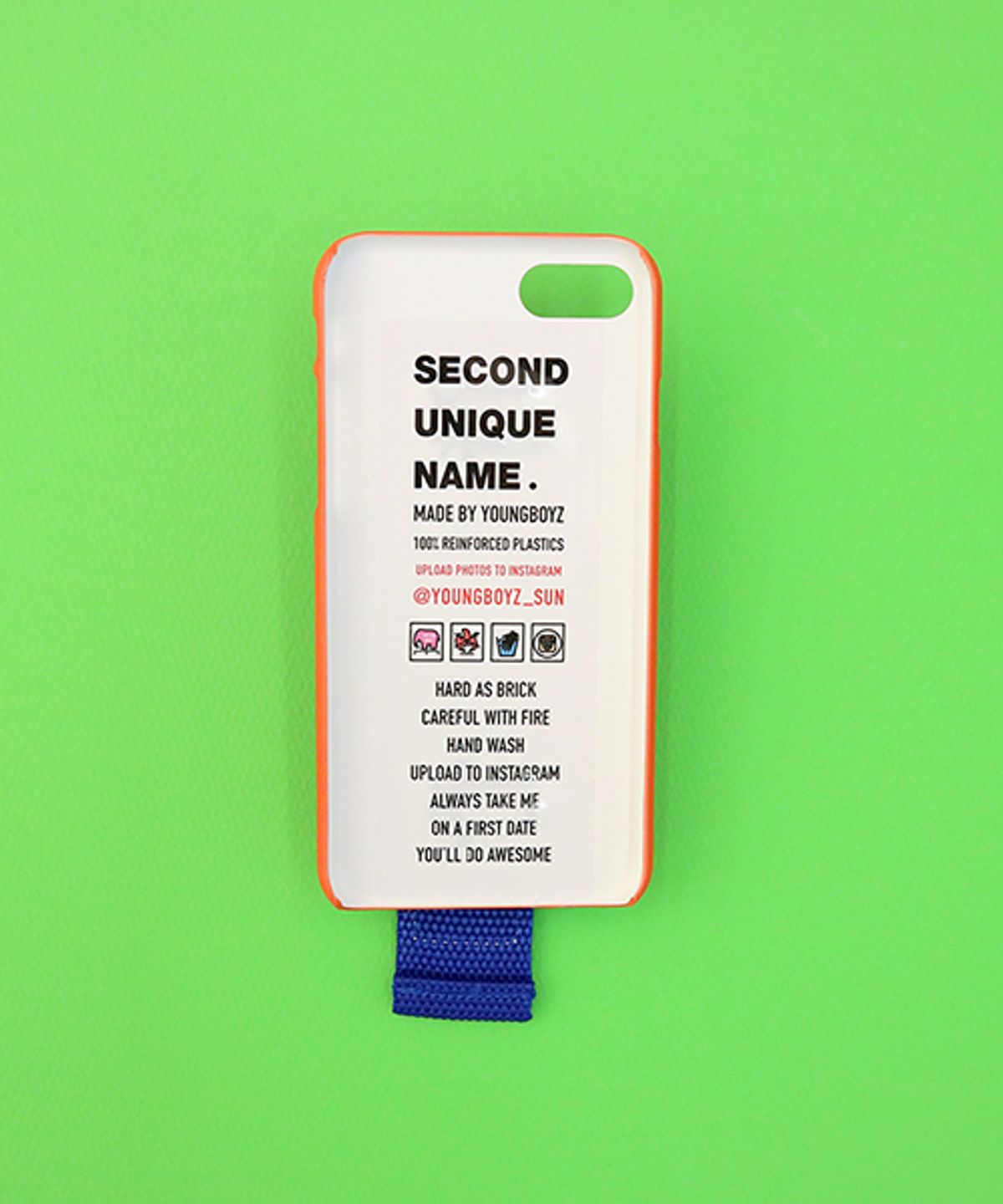세컨드유니크네임(SECOND UNIQUE NAME) SUN CASE SUNORANGE BLUE (NONE)