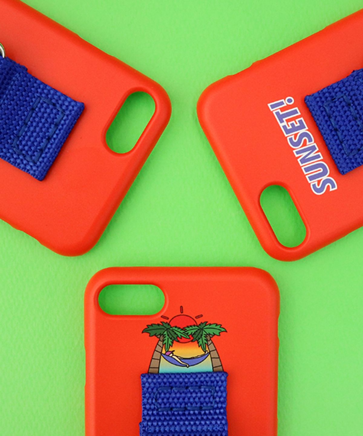 세컨드유니크네임(SECOND UNIQUE NAME) SUN CASE SUNORANGE BLUE (NONE)