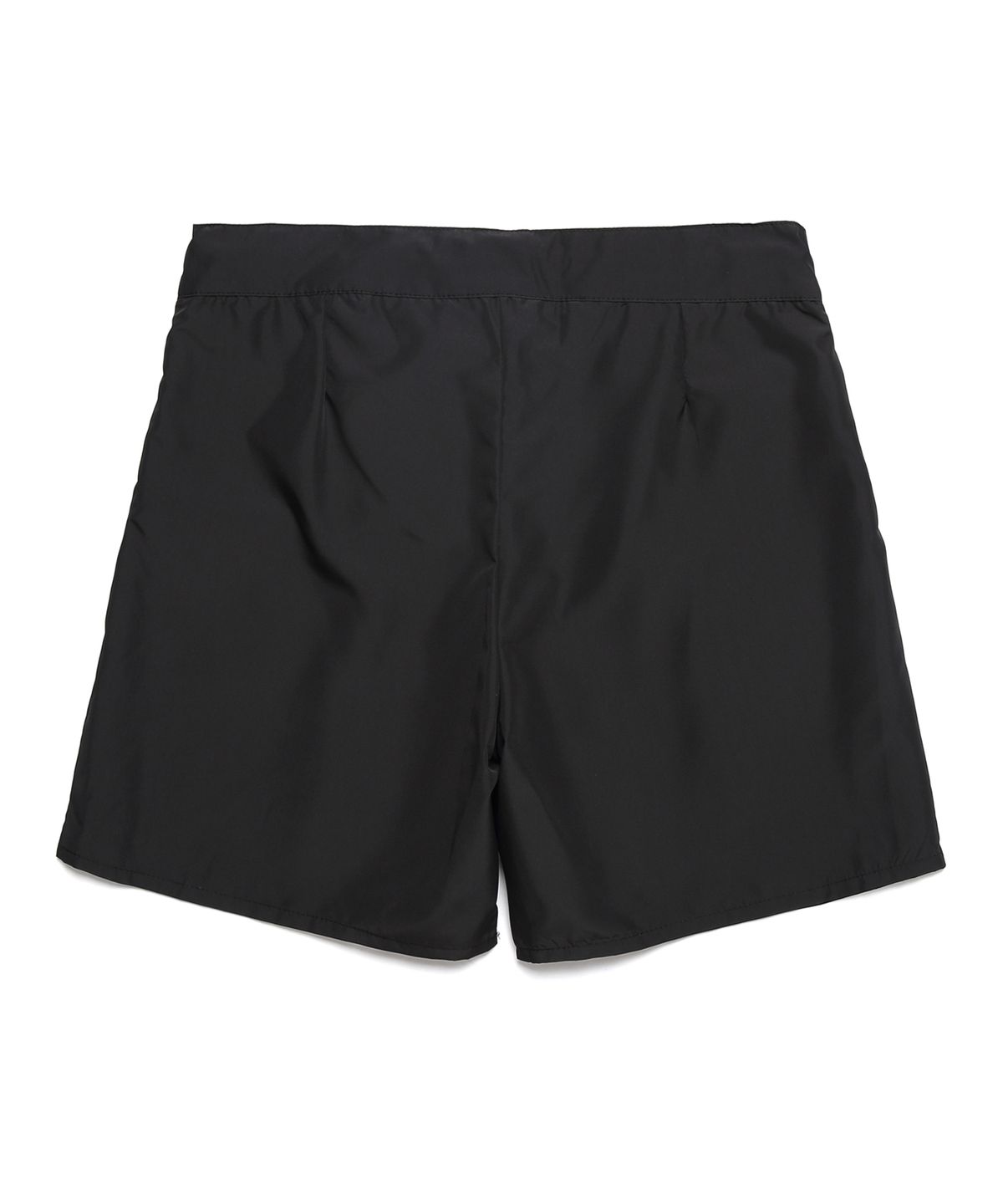 피피피(P.P.P) NYLON STRING BORDER SHORTS (BLACK)