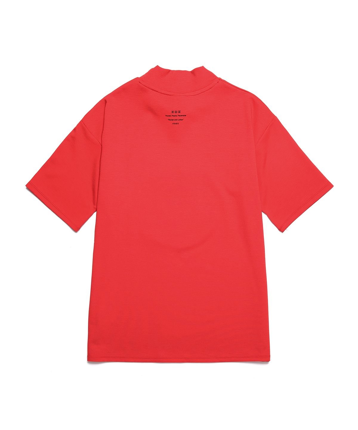 피피피(P.P.P) FLOWER GUN HALF NECK SS (RED)