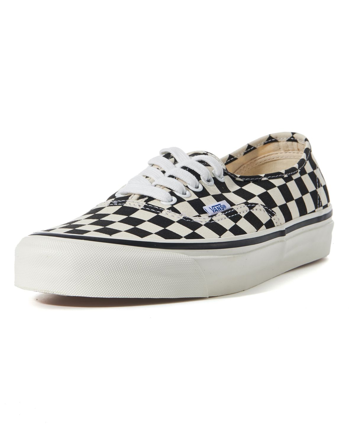 반스(VANS) 어센틱 44 DX - (애너하임 팩토리) 블랙/체크/ VN0A38ENOAK1