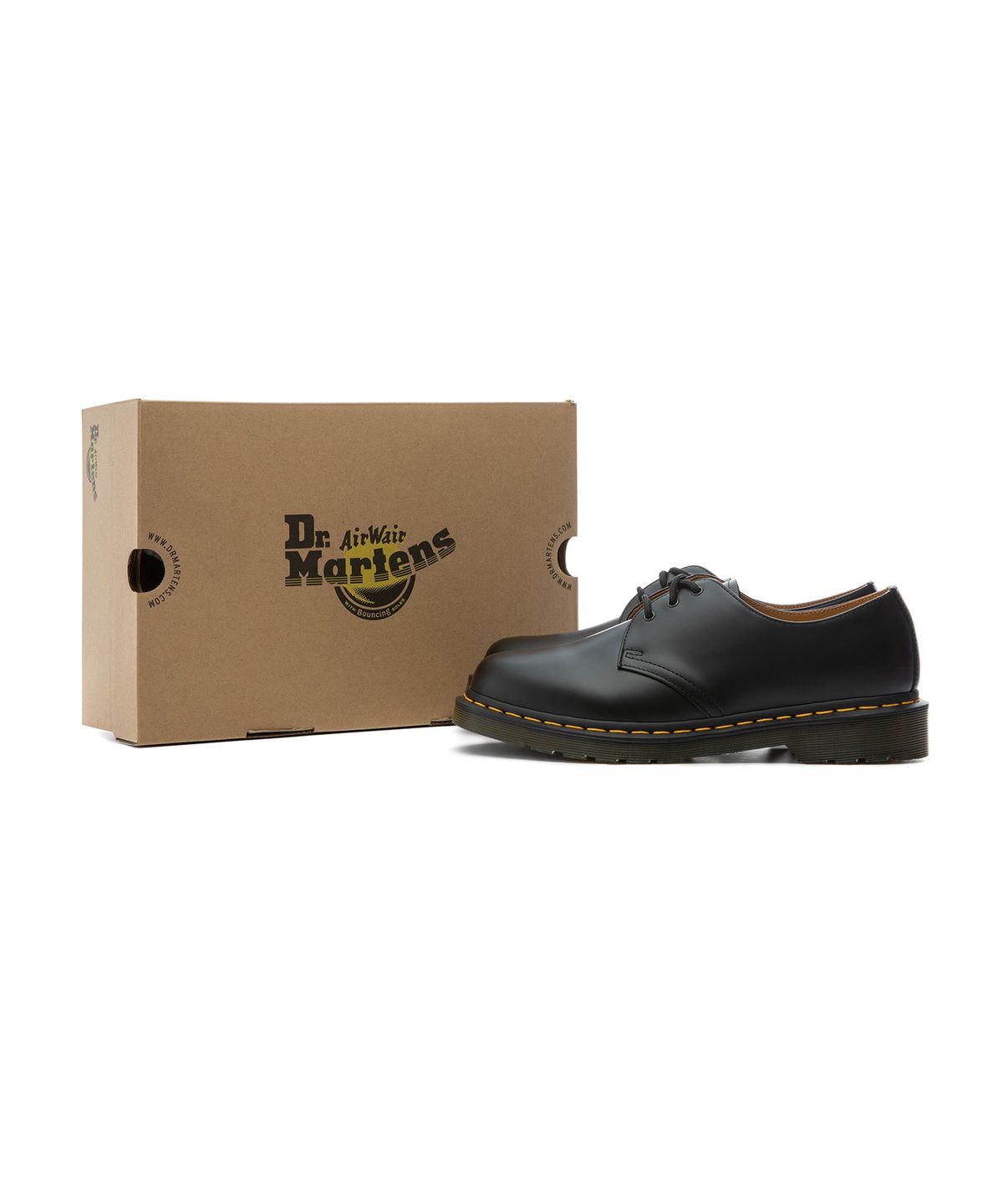 닥터마틴(DR.MARTENS) 1461 3홀 블랙 스무스 / 11838002