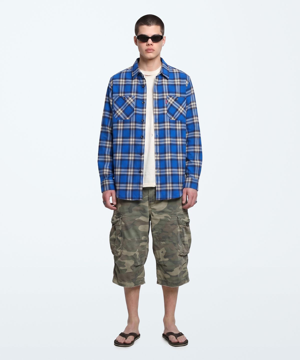 언더에어(UNDERAIR) [오버핏] ADVANTAGE RULE CHECK SHIRTS (3 COLOR)