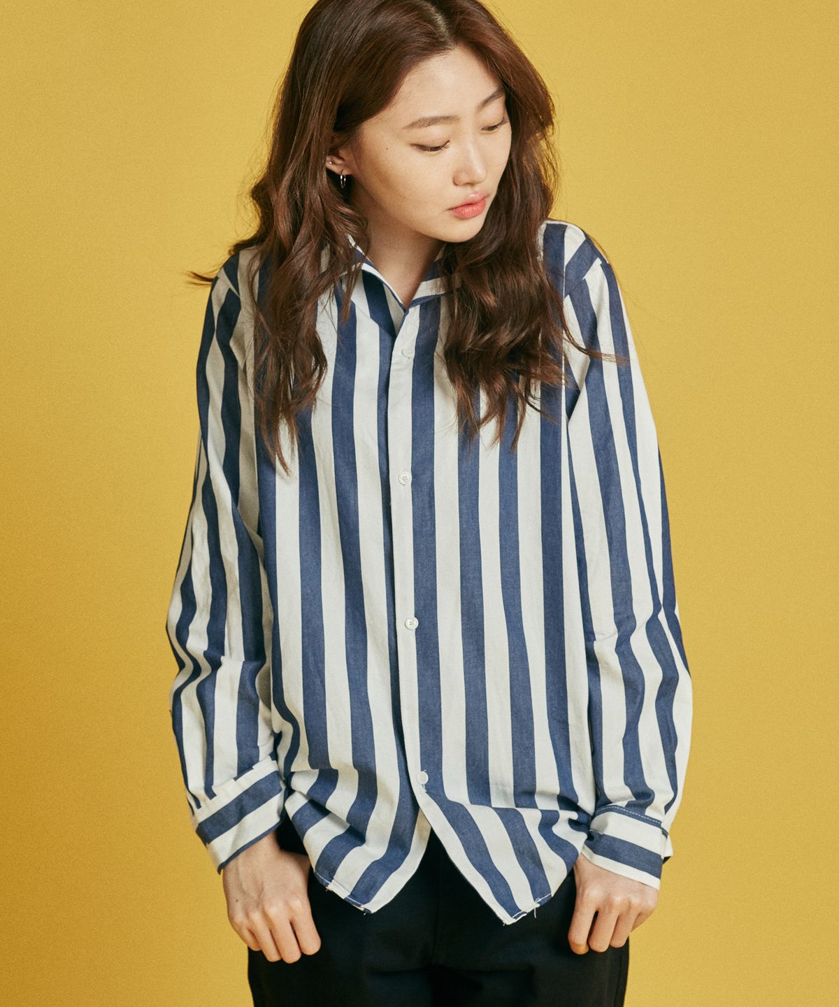 인타(INTAR) 마린 스트라이프 셔츠