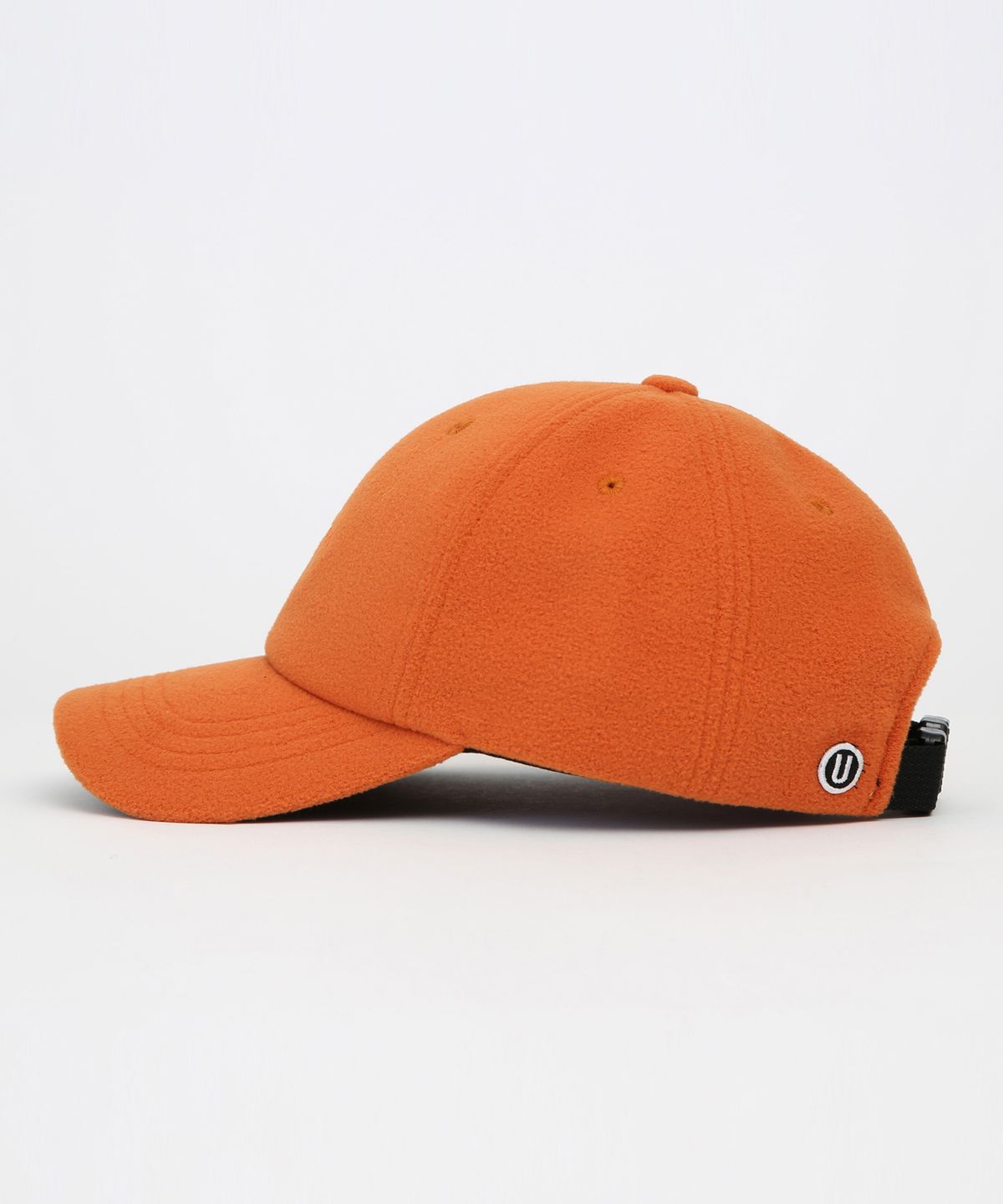 언더컨트롤(UNDERCONTROL) 겨울 플리스 볼캡 U LOGO / POLAR FLEECE / SUNNY ORANGE
