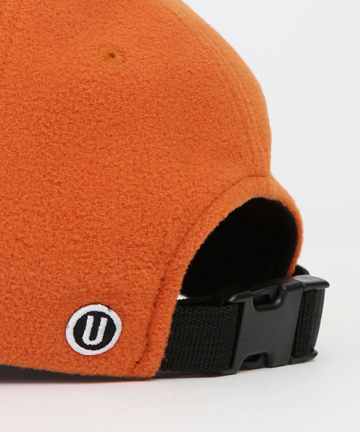 언더컨트롤(UNDERCONTROL) 겨울 플리스 볼캡 U LOGO / POLAR FLEECE / SUNNY ORANGE