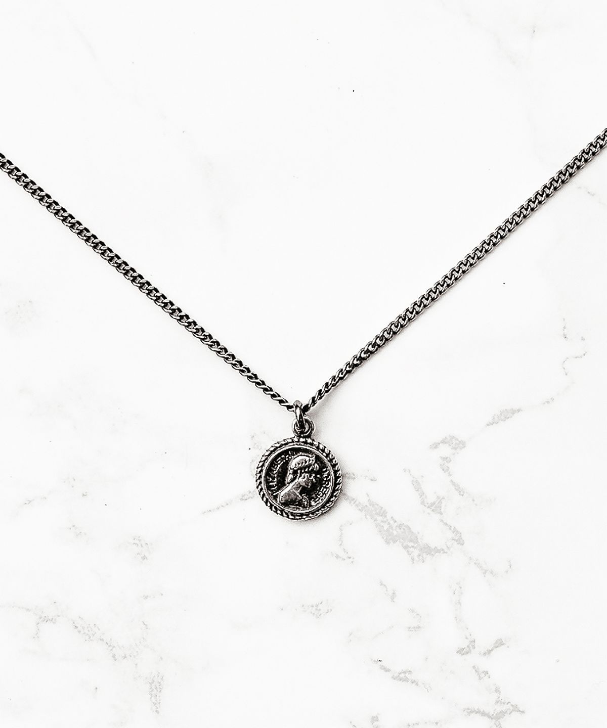 원이너프(ONE ENOUGH) Secret Coin Necklace