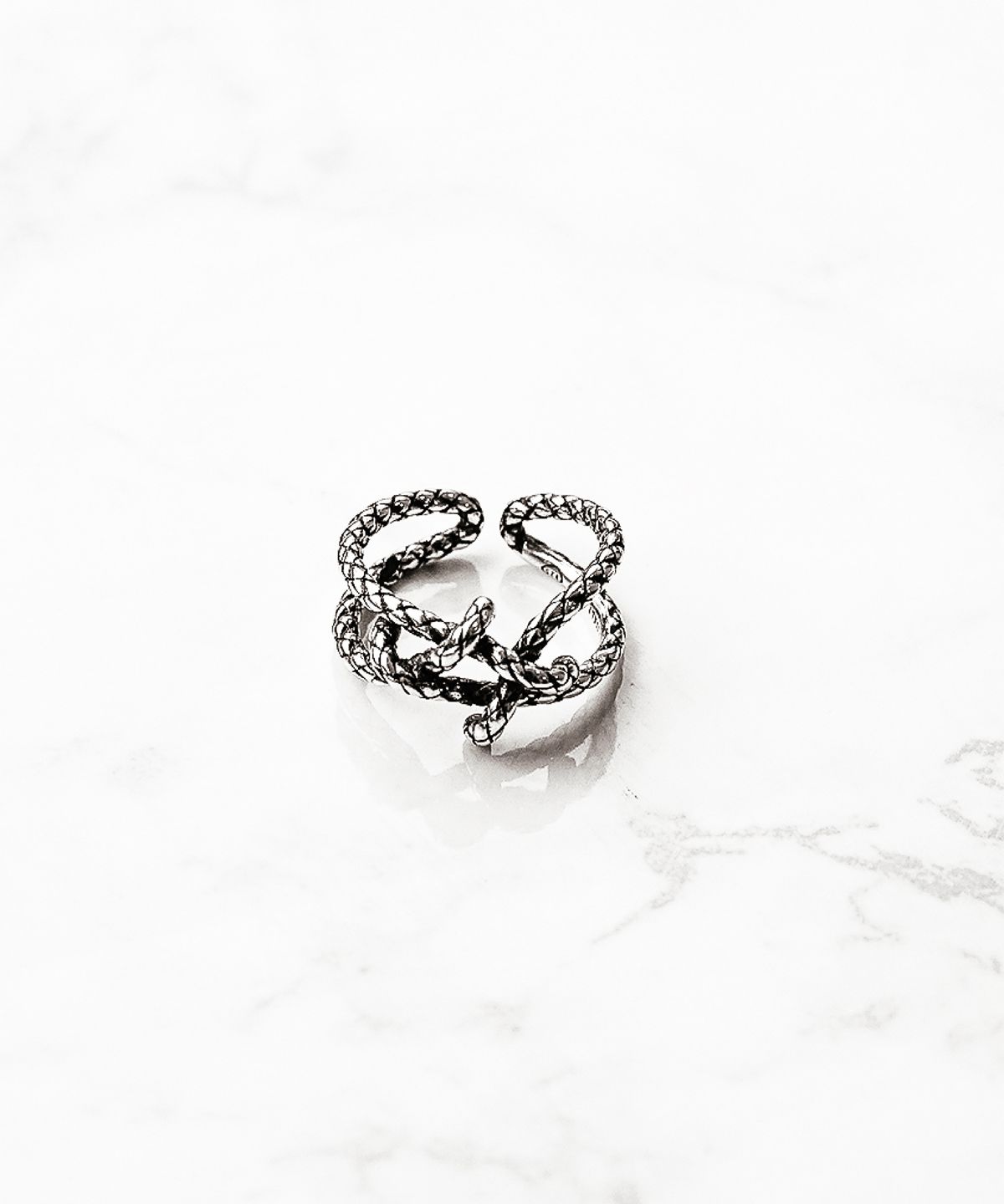 원이너프(ONE ENOUGH) Pretzel Ring